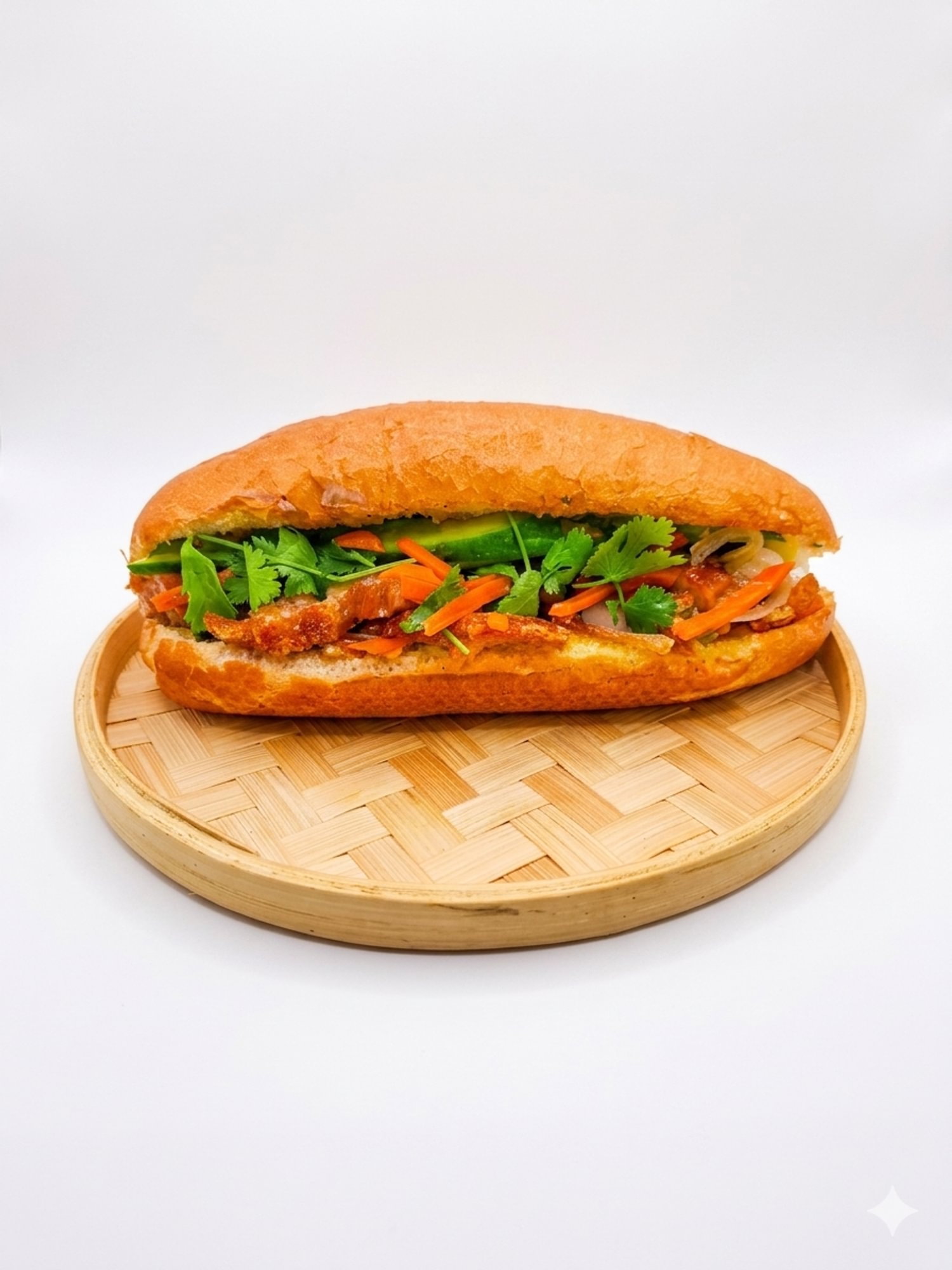 Bánh Mì Heo Quay - Roast Pork