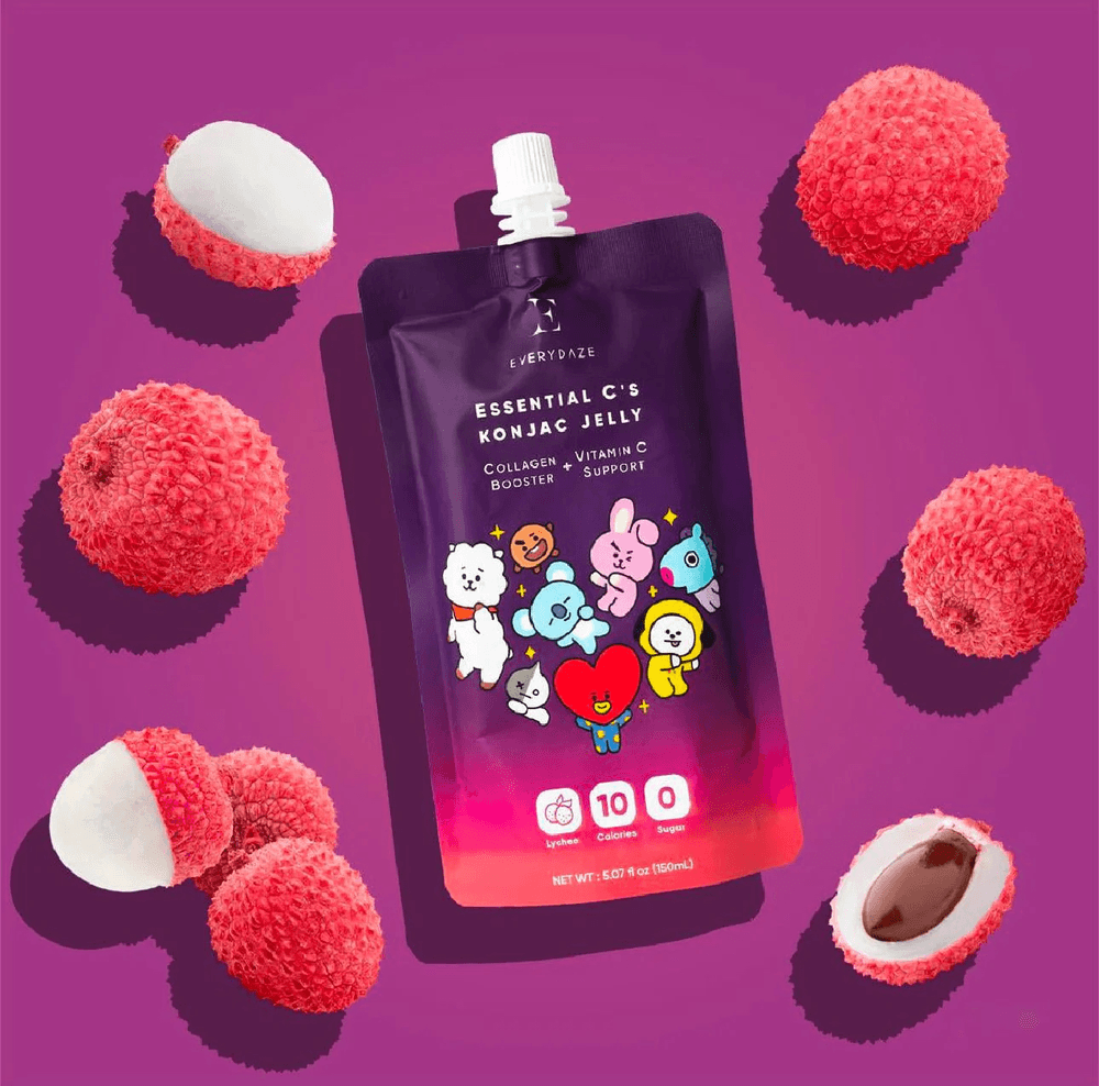 Lychee Konjac Jelly Pouch