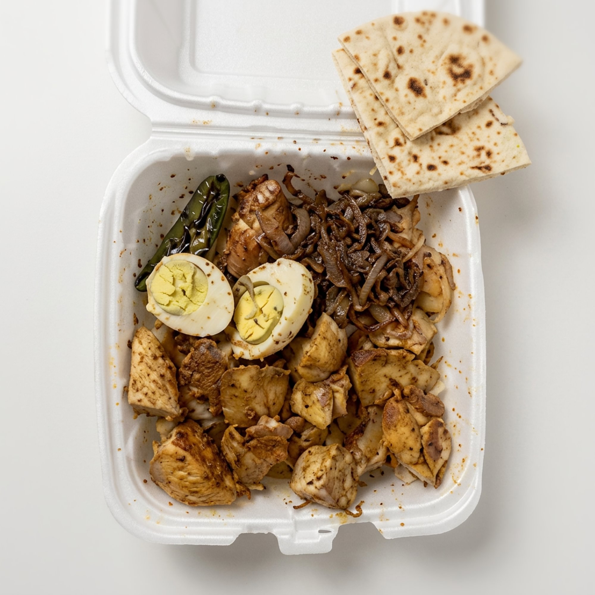 Chicken Seekh Kabab with Rice