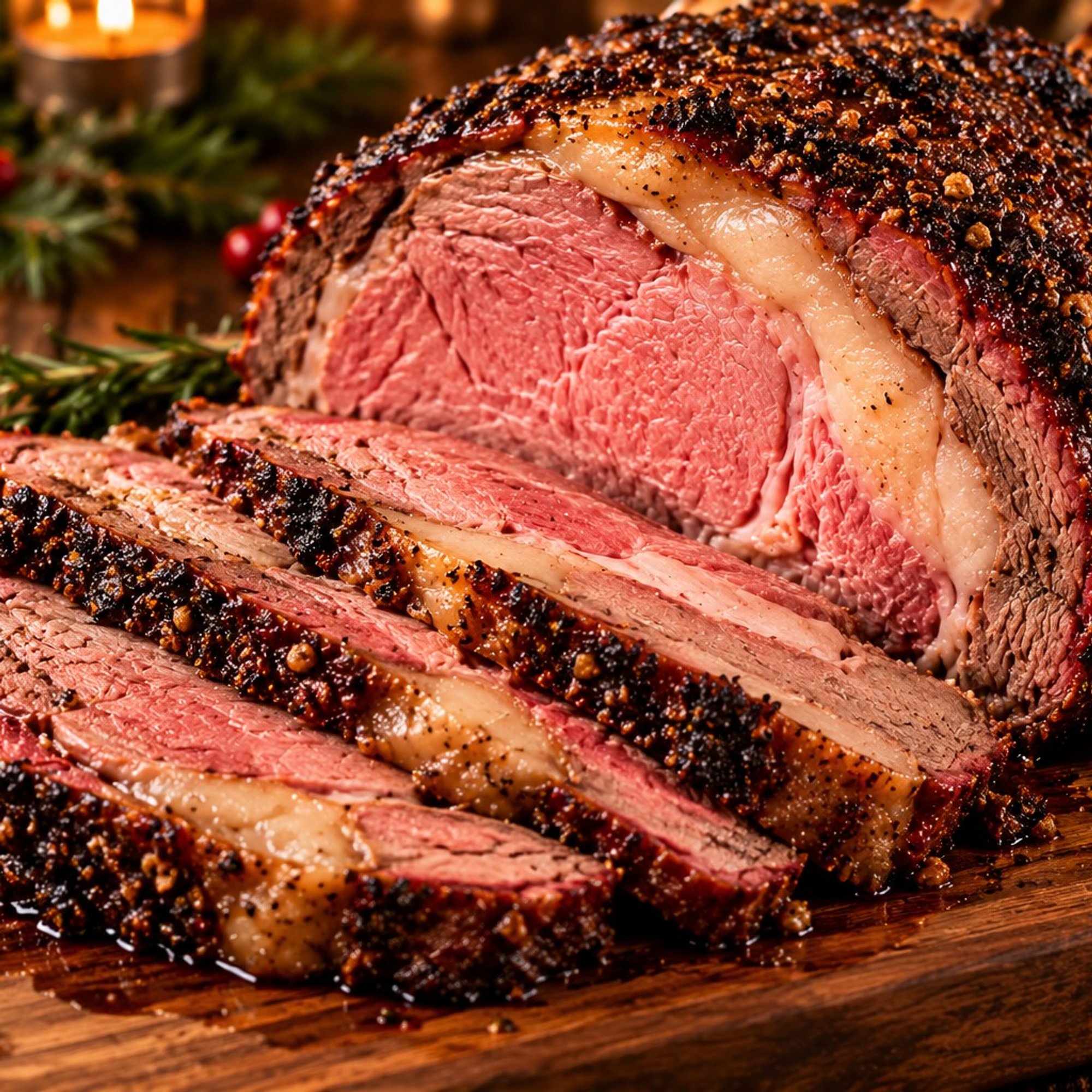Smoked Prime Rib + Au Jus