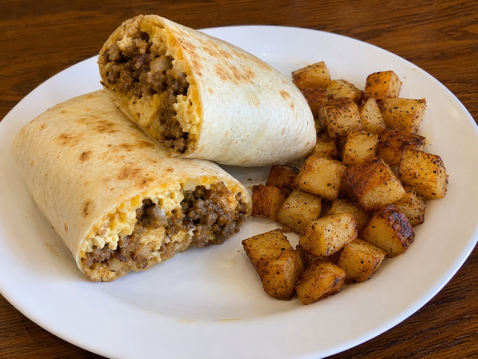 BB5: Sausage Breakfast Burrito
