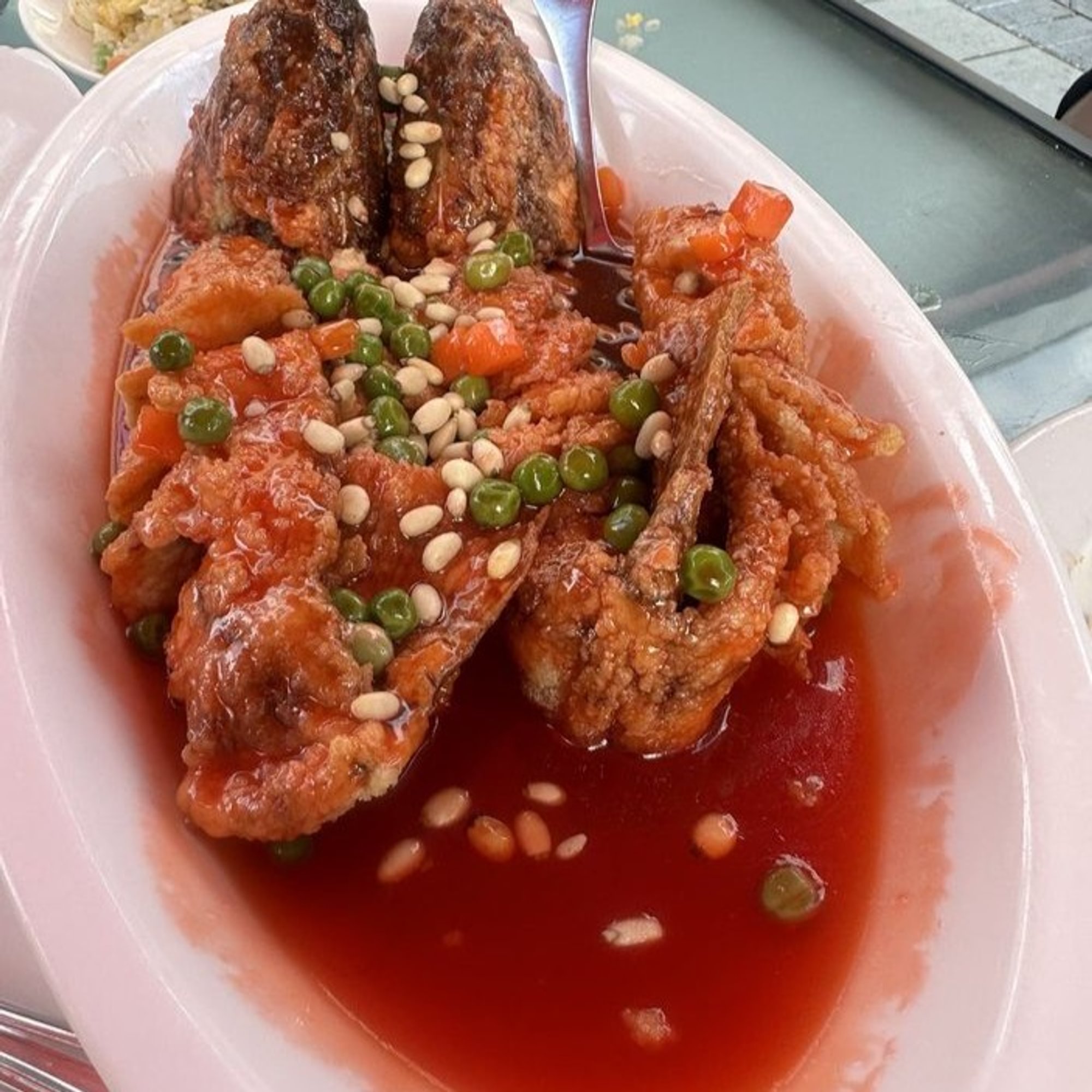 松子全鱼 Sweet & Sour Crispy Whole Fish with Pine Nuts