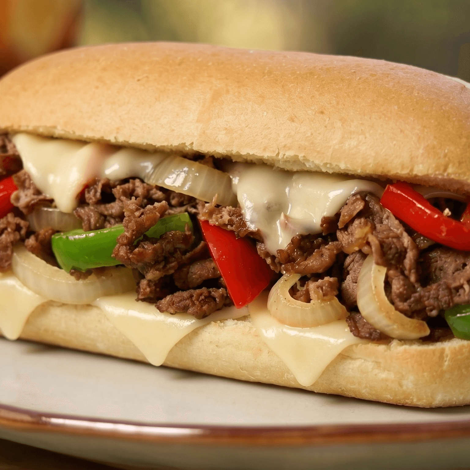 Italian Cheese Steak Sandwich