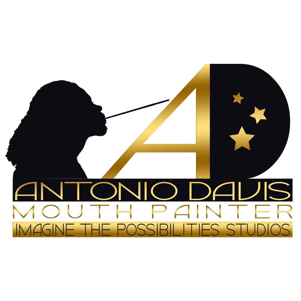 Antonio Davis, Mouth Painter - Imagine the Possibilities Studios - Tone Davis LLC Logo