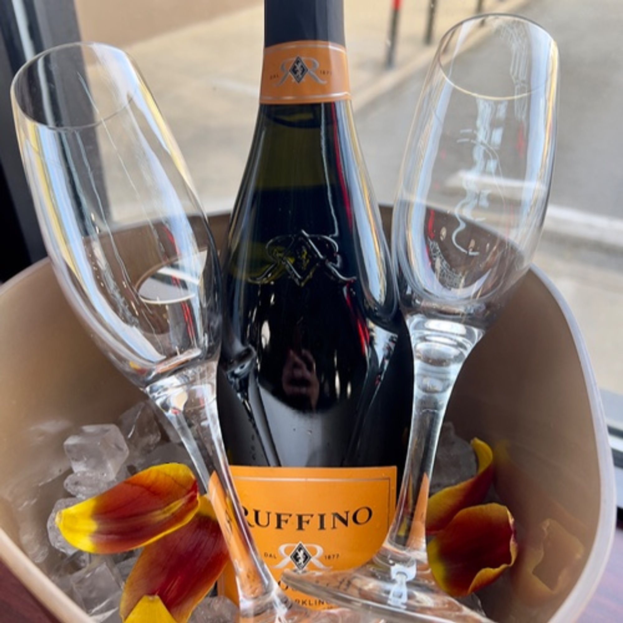 Glass of Prosseco
