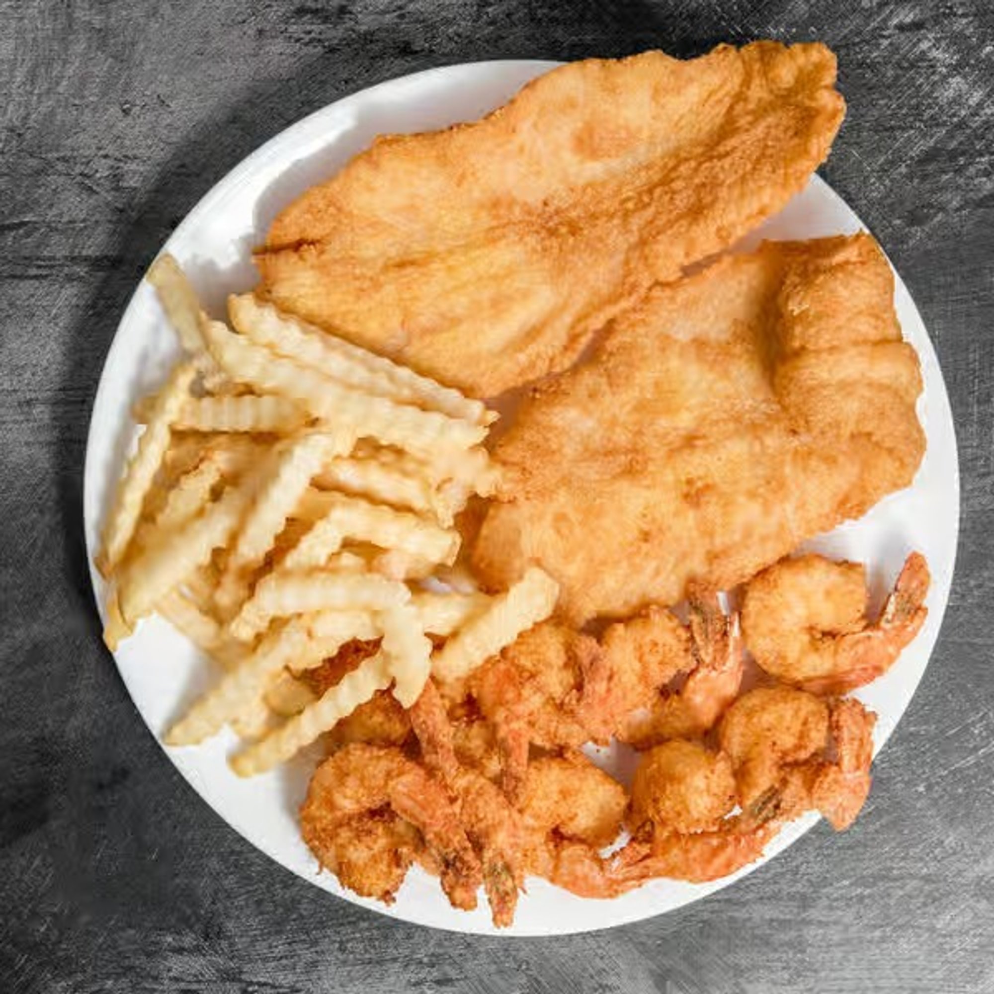 1. Fish & Shrimp Combo