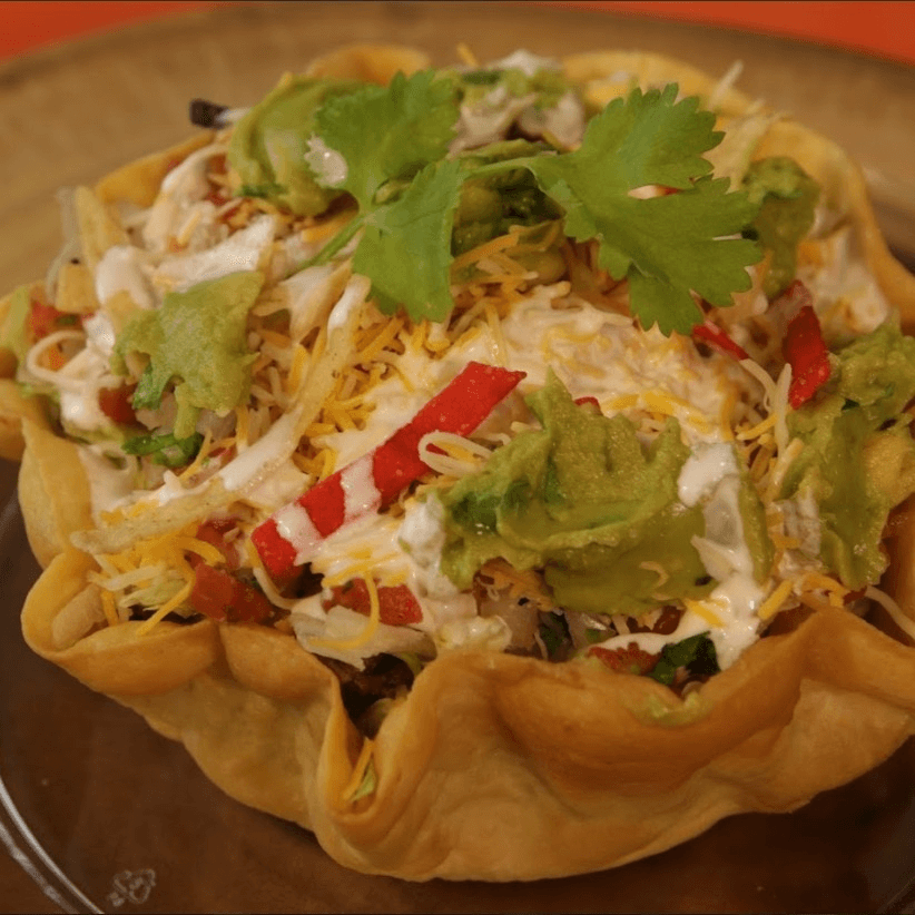 Fajita Taco Salad Bowl