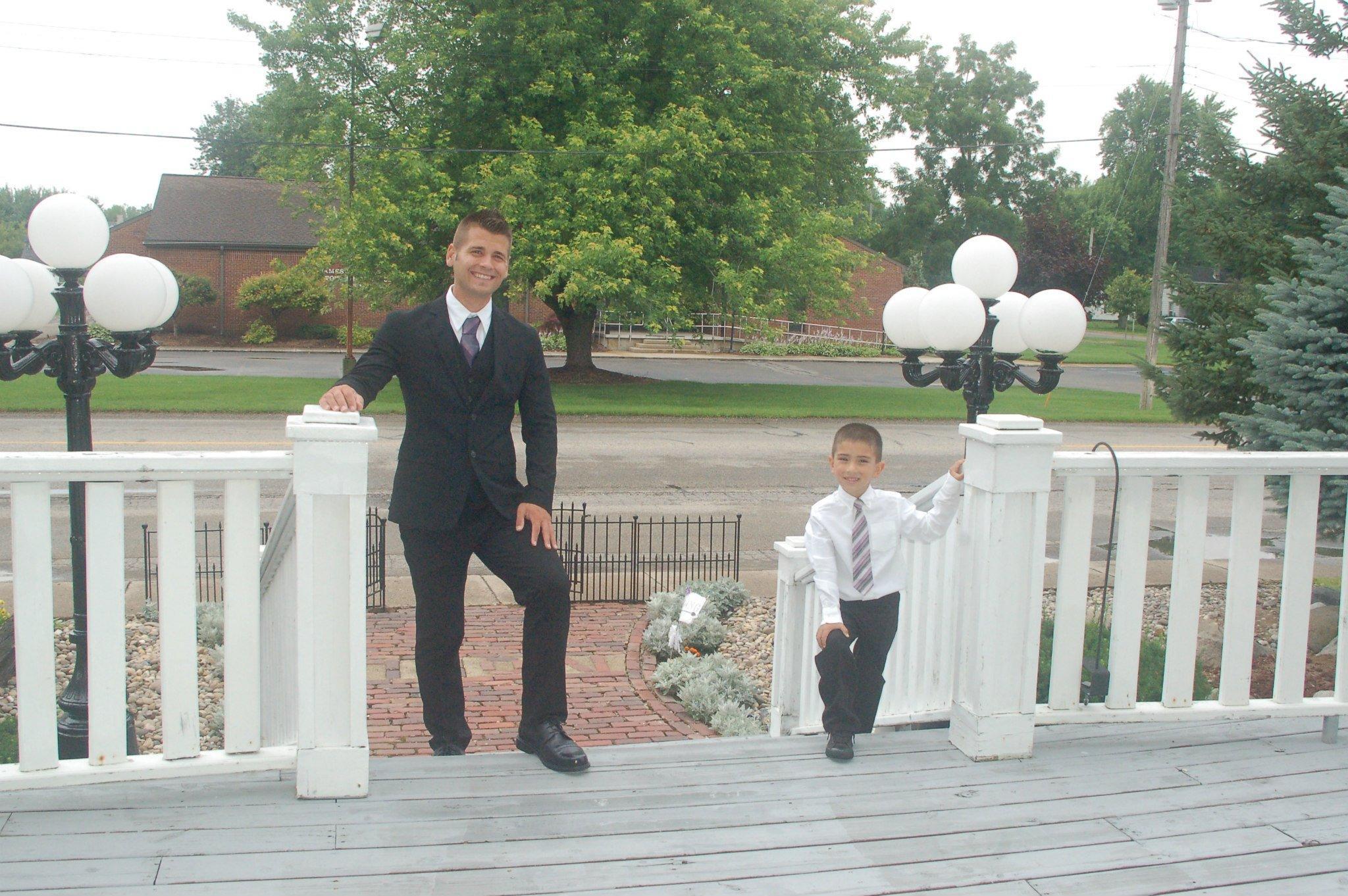 Groom and Ring Bearer!