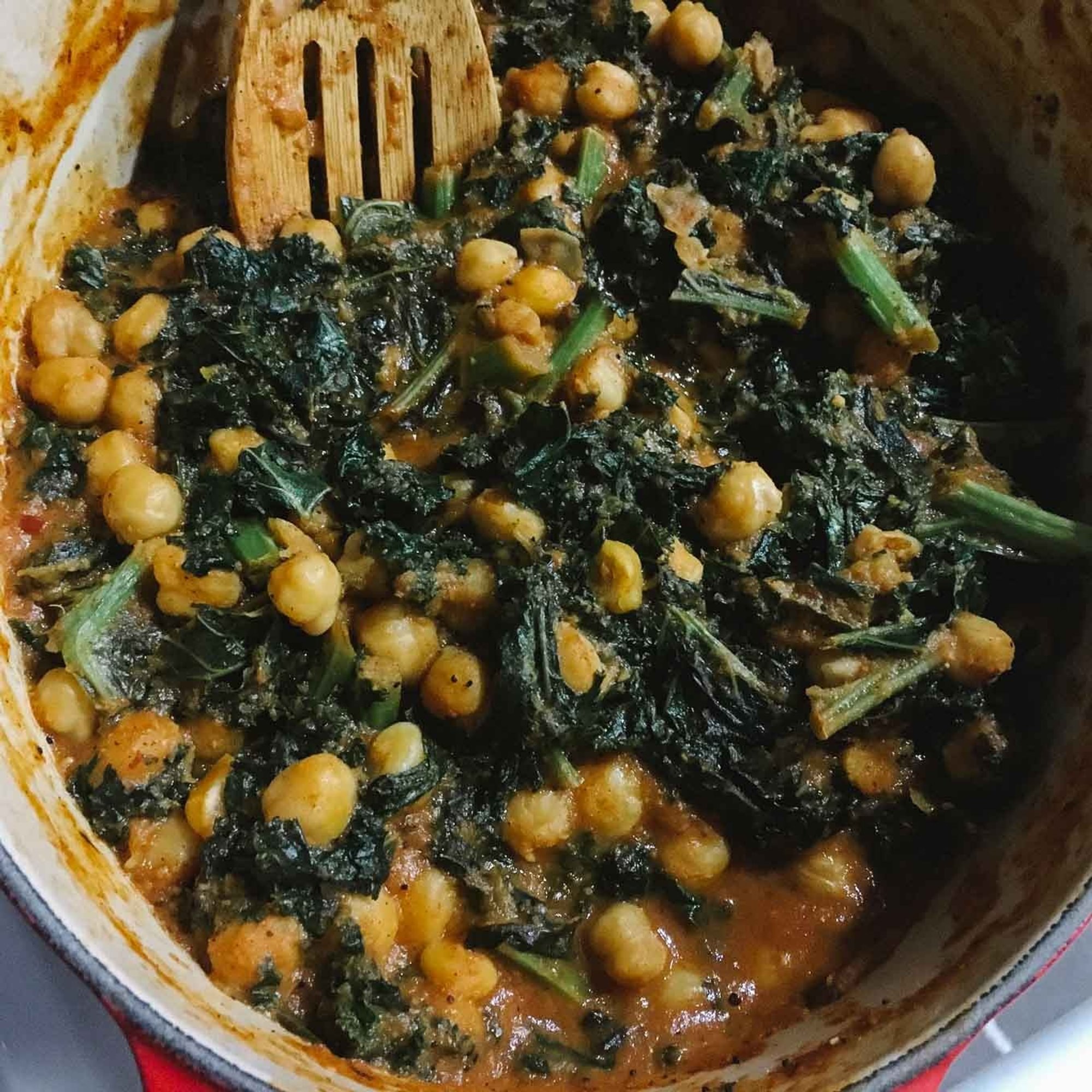 Saag Chana
