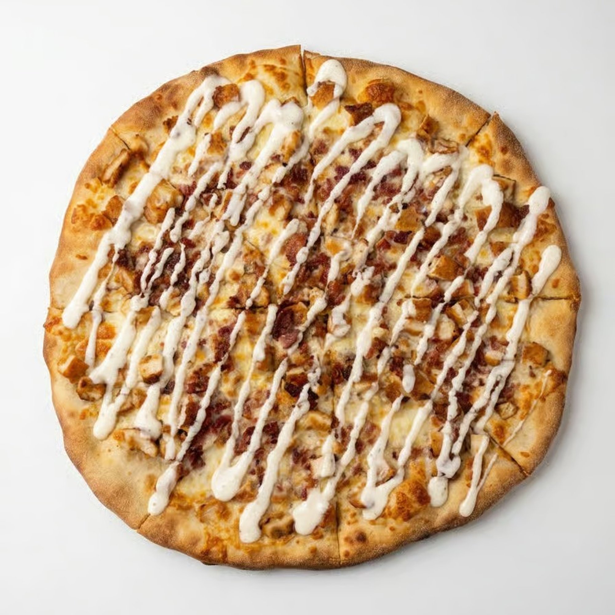 Chicken Bacon Ranch Pizza