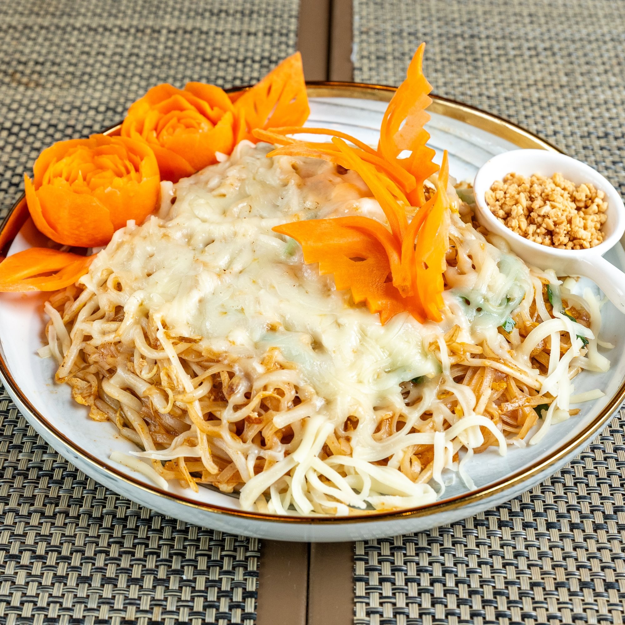 Cheesy Pad Thai