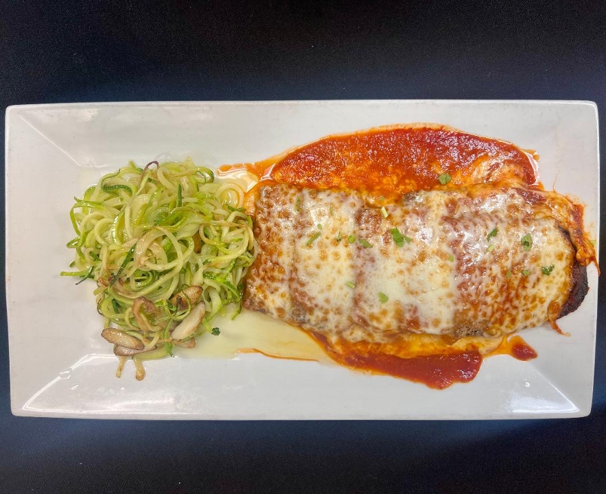 Grilled Eggplant Parmigiana
