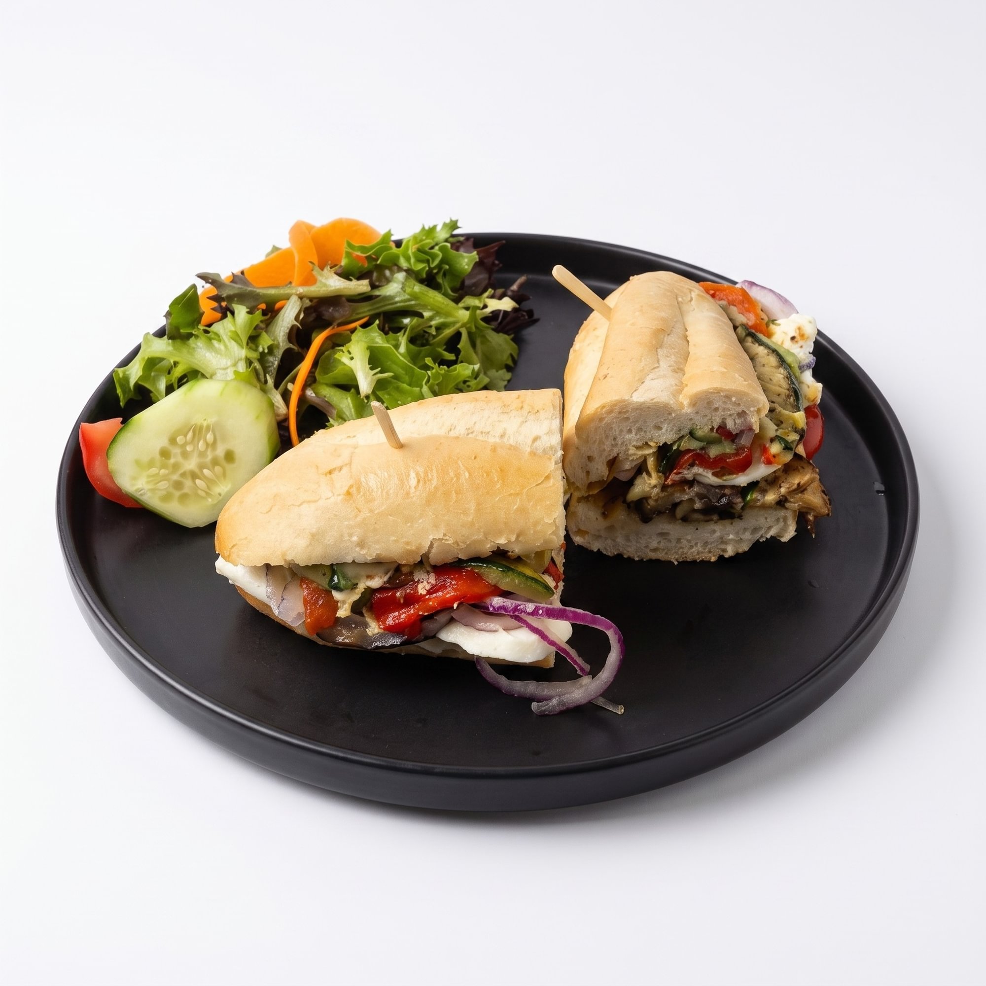 Italian Roasted Vegetable Panini