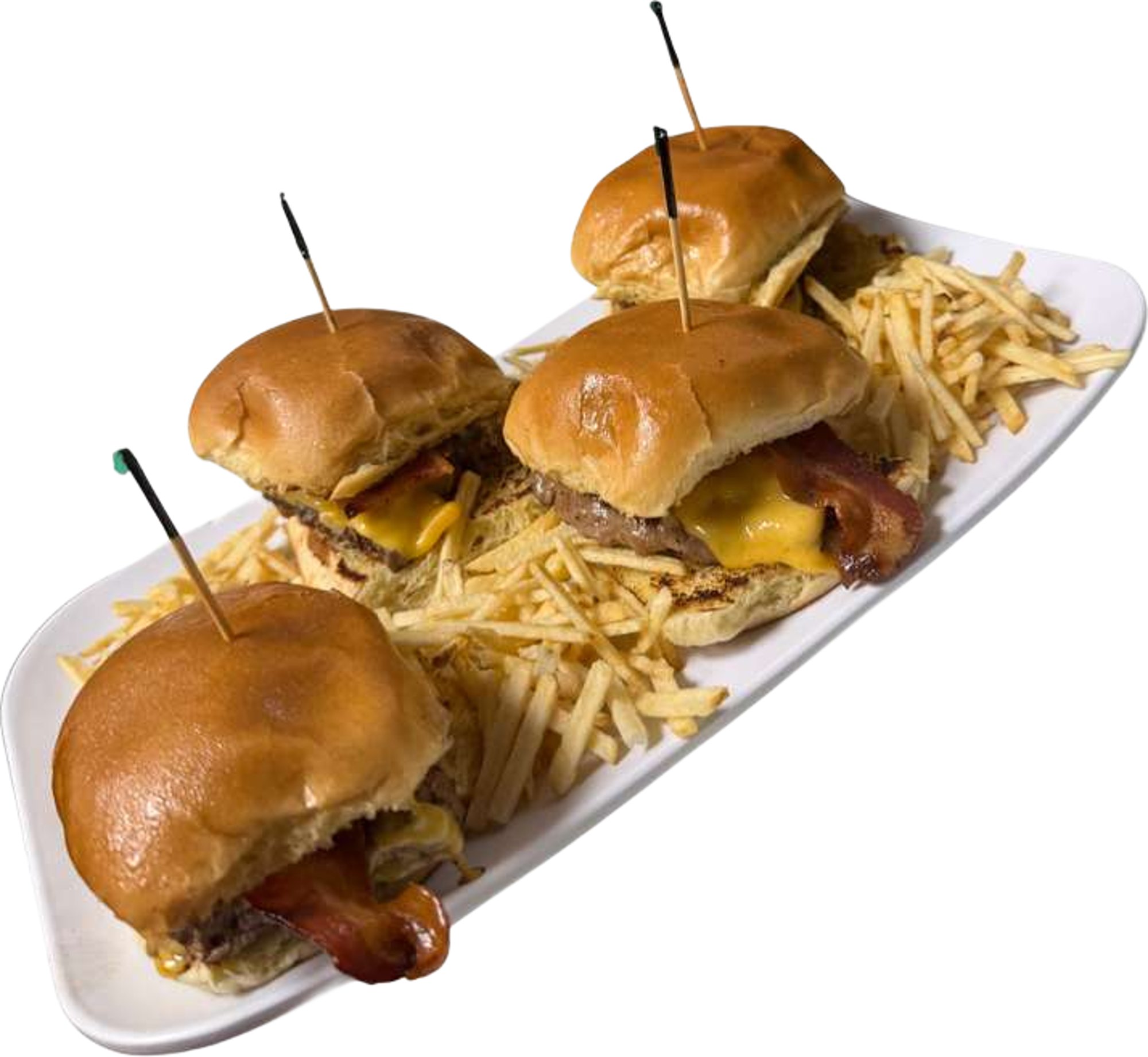 TWO Burger Sliders