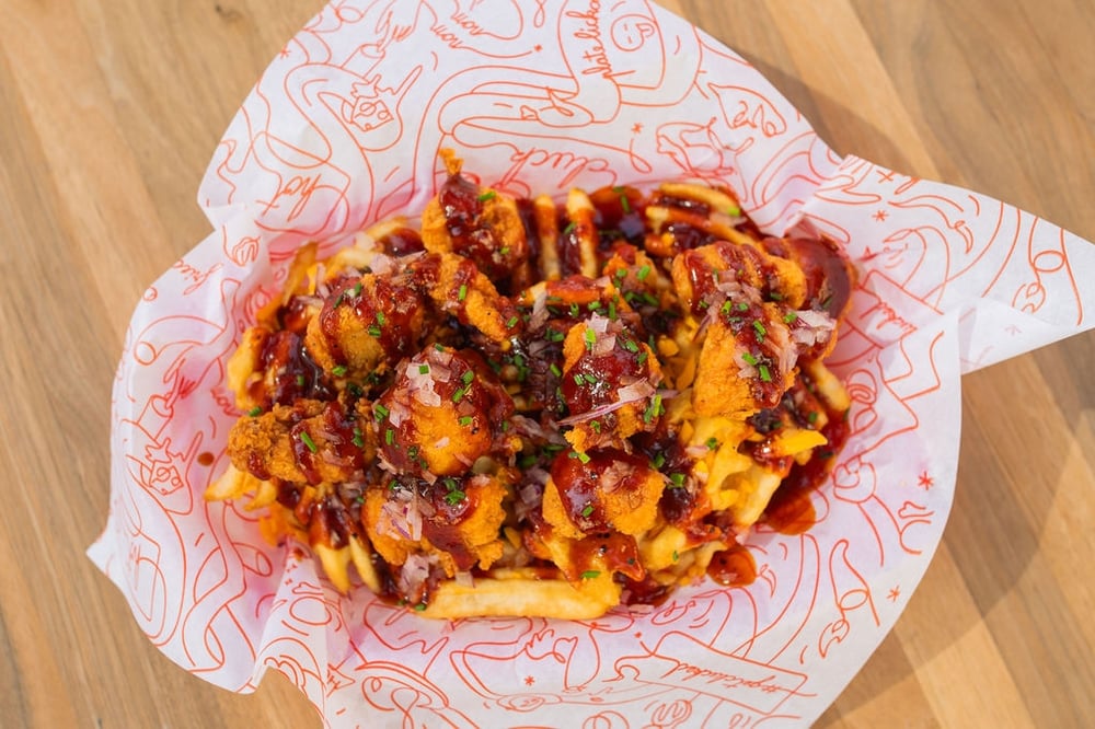 Honey BBQ Loaded Fries