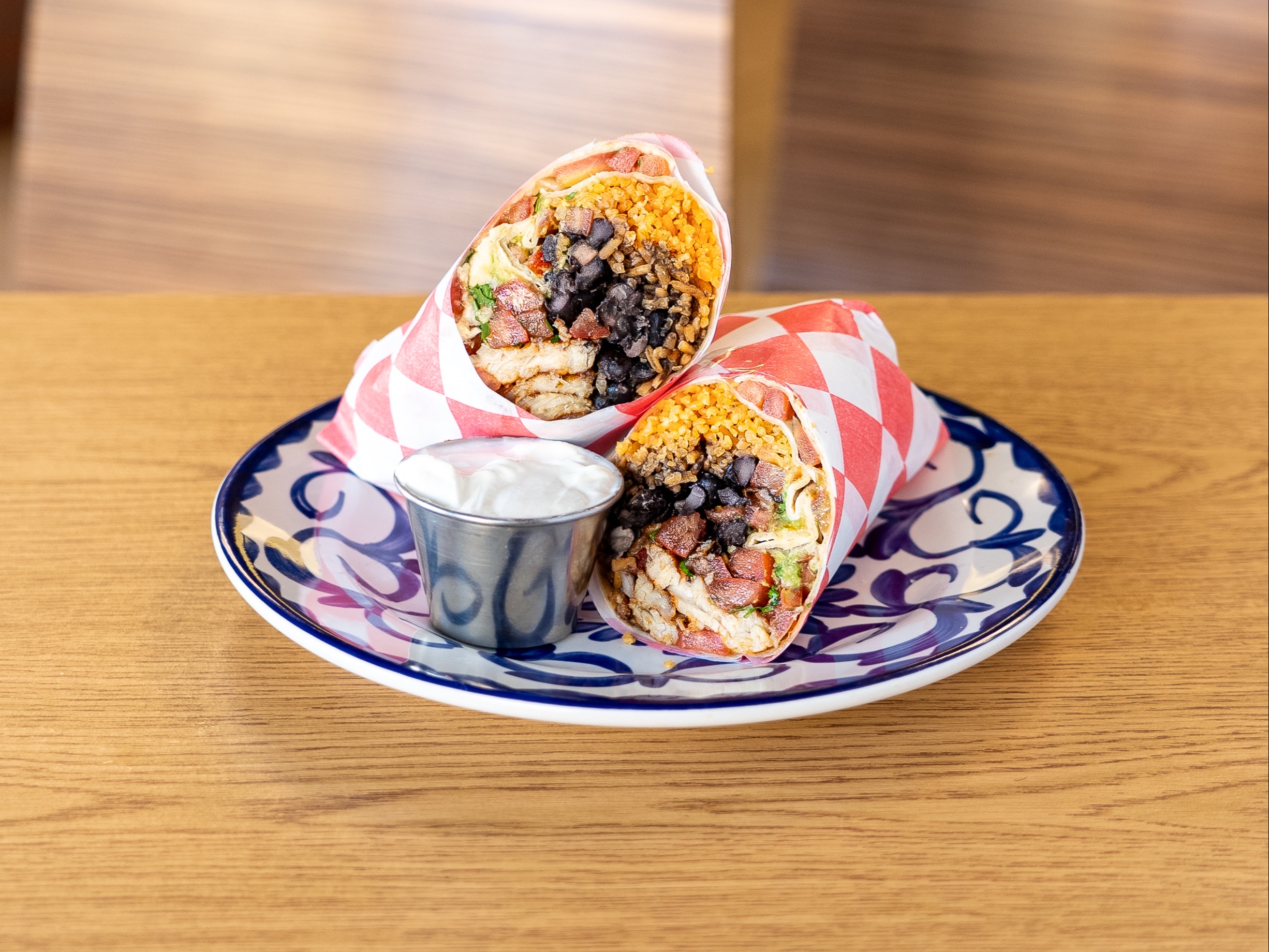 Grilled Chicken Burrito