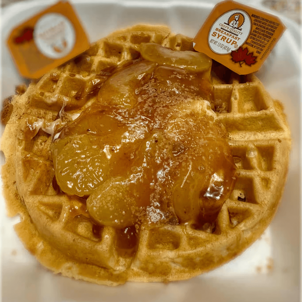 Fruit Cobbler Waffle