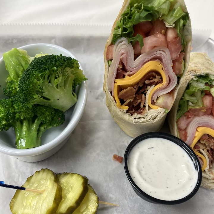 Ham & Turkey Club Wrap