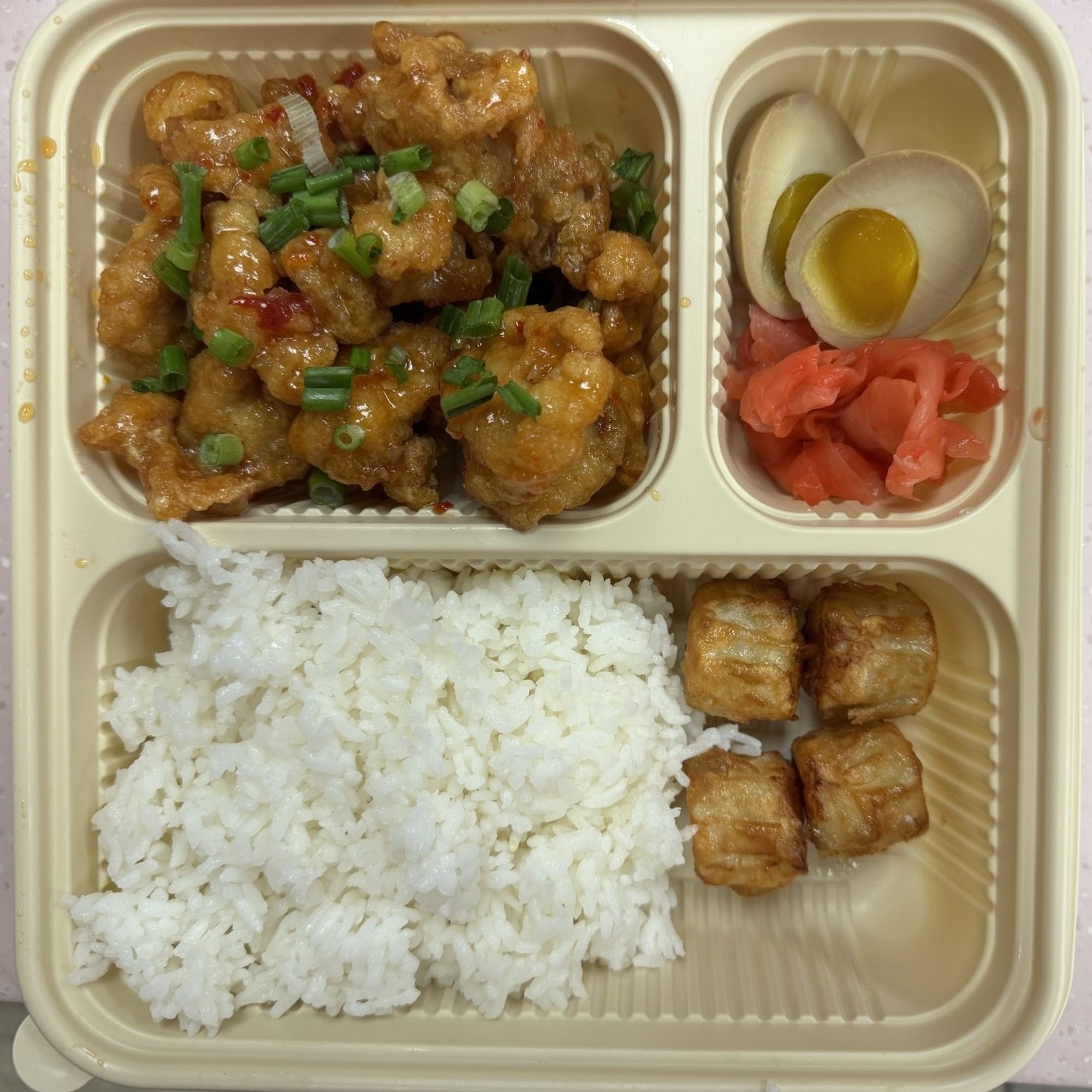 Soy Garlic Chicken Bento
