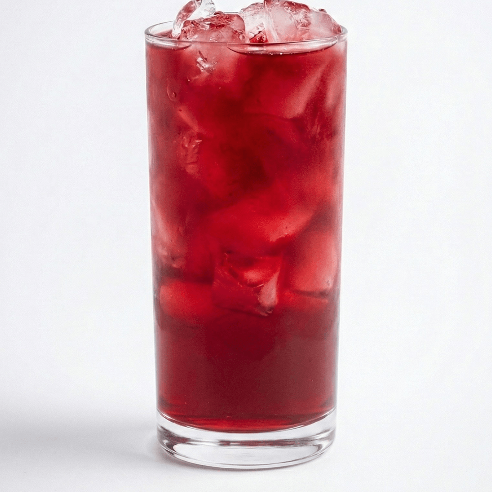 Iced Hibiscus tea organic