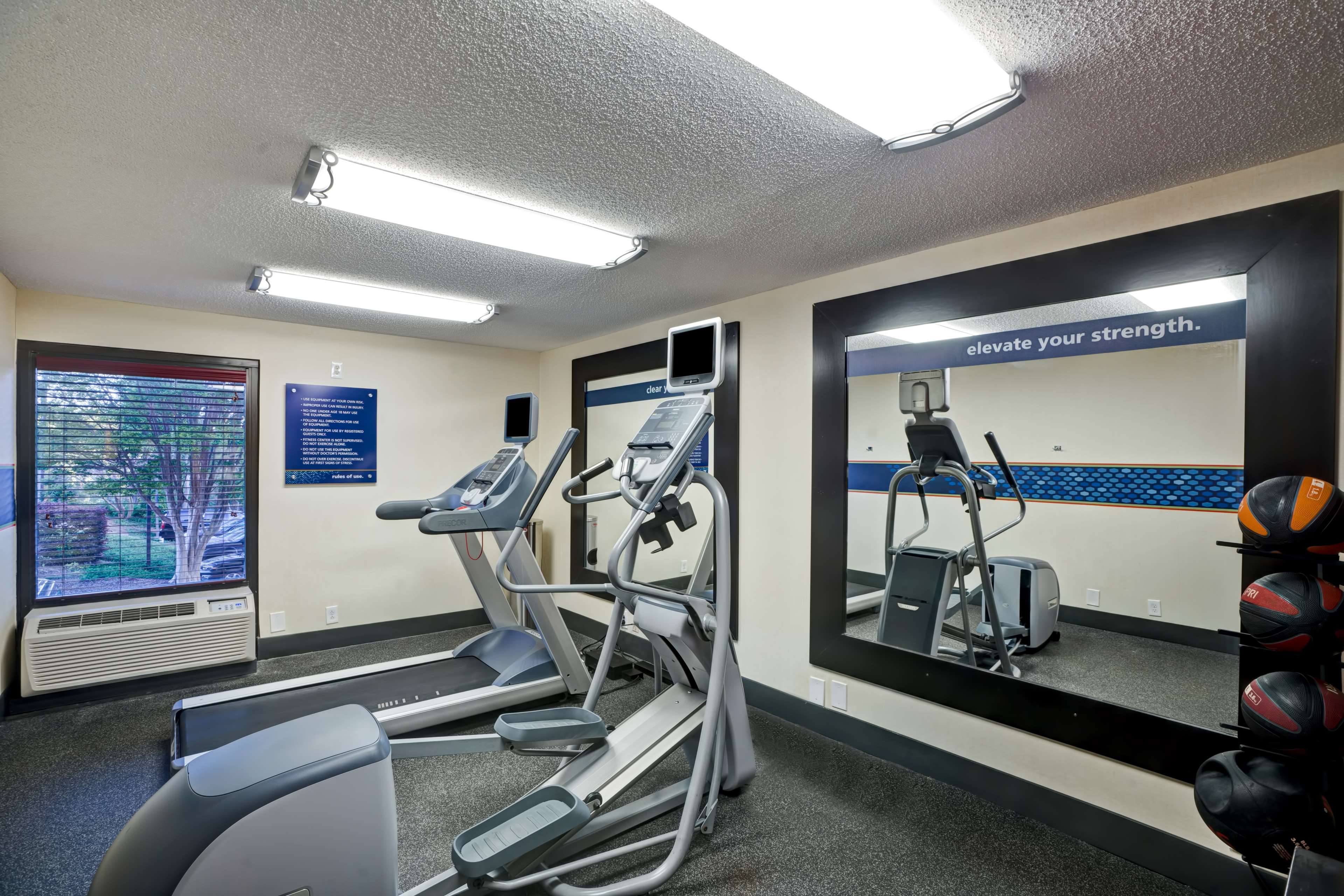 Health club  fitness center  gym