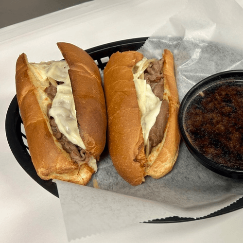 * Whole French Dip.
