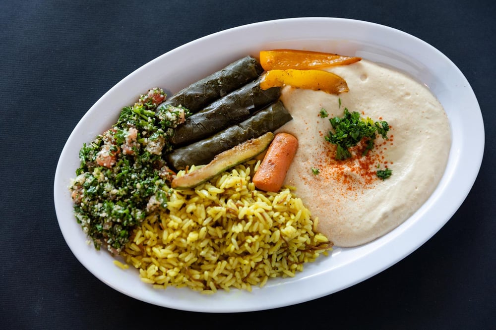 Veggie Grape Leaves Combo