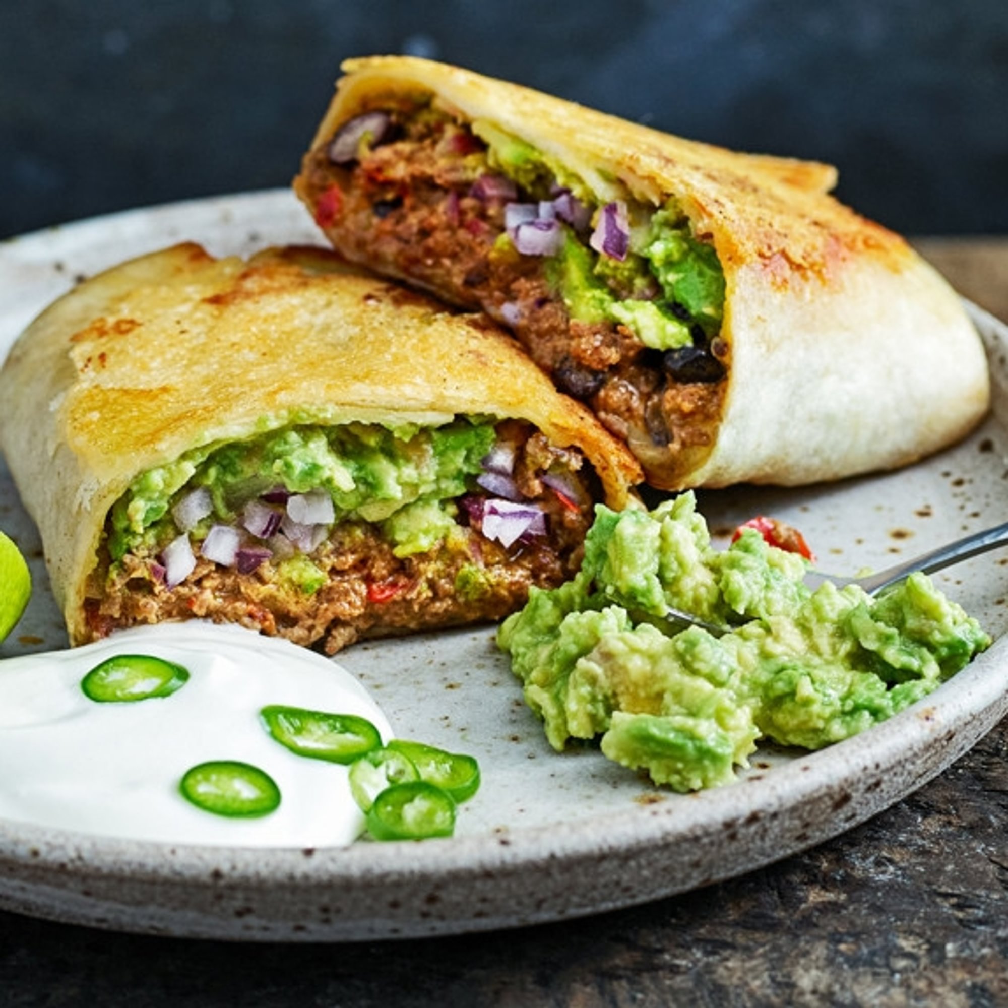 Chicken & Shrimp Burrito