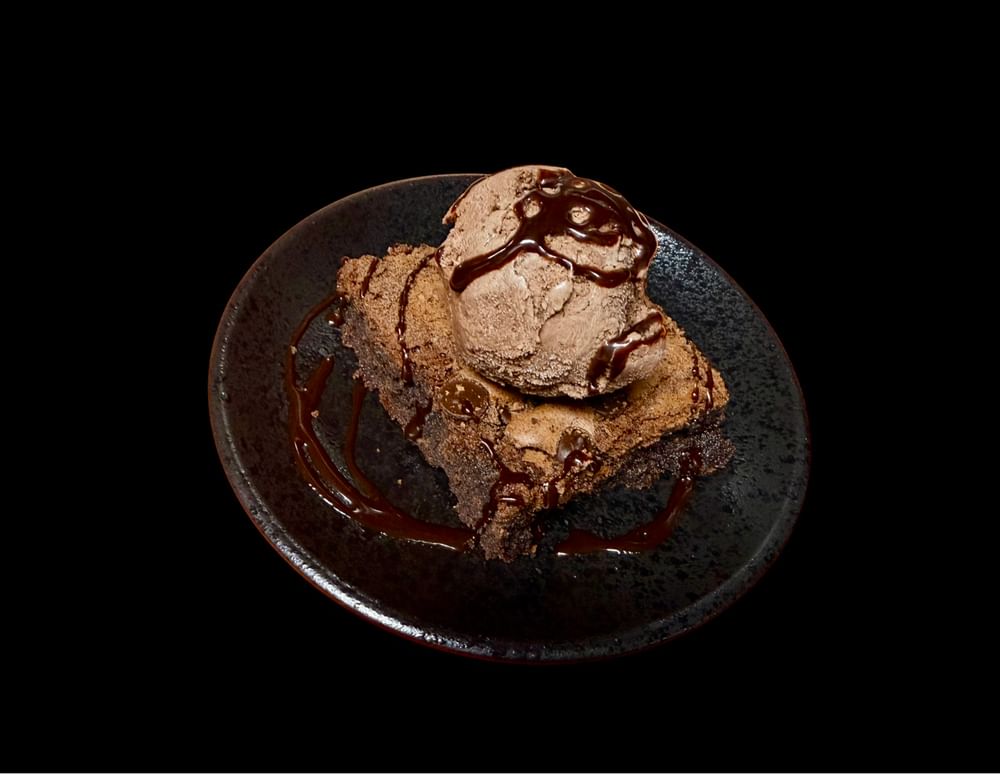 Brownie with Ice Cream