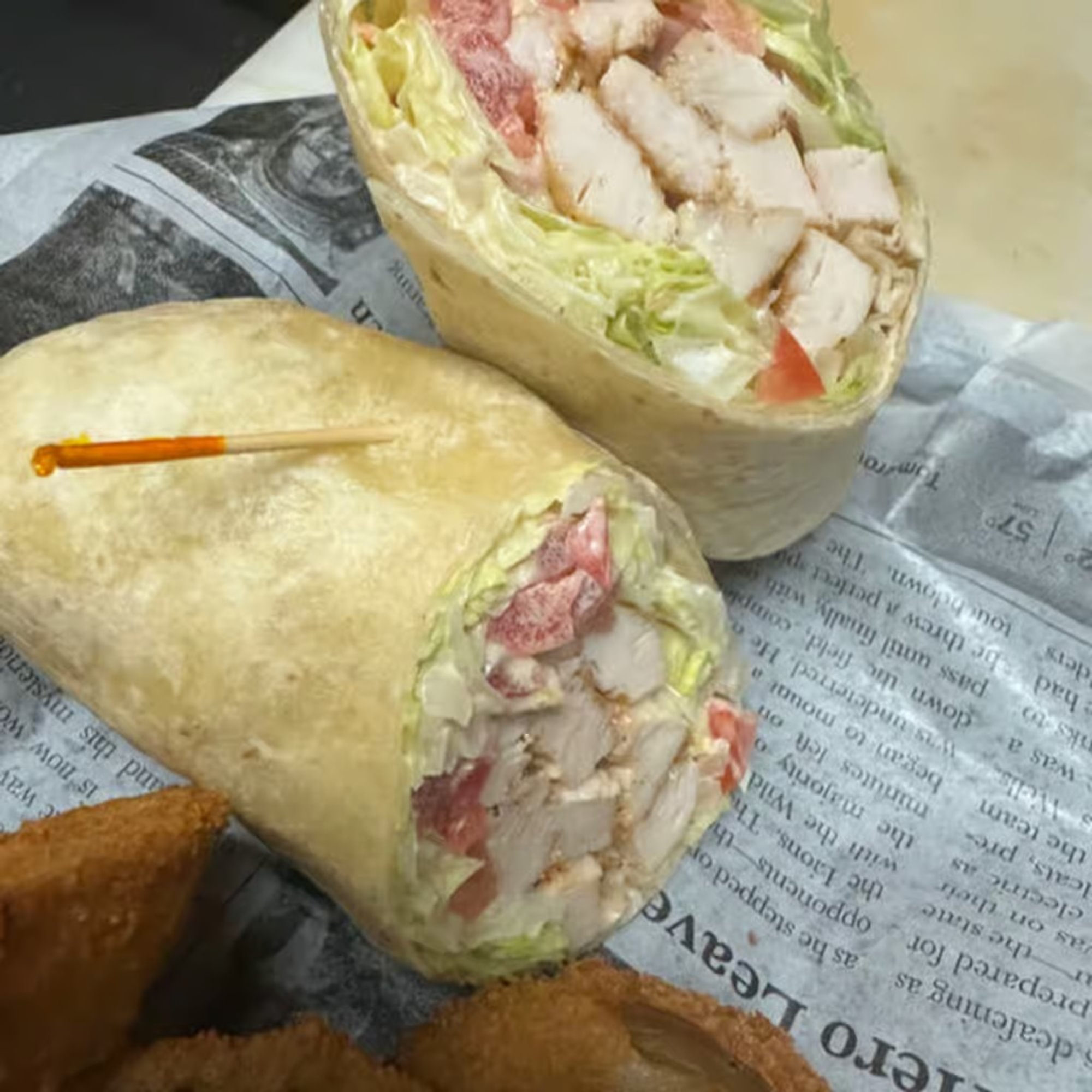 Gleason's Chicken Wrap