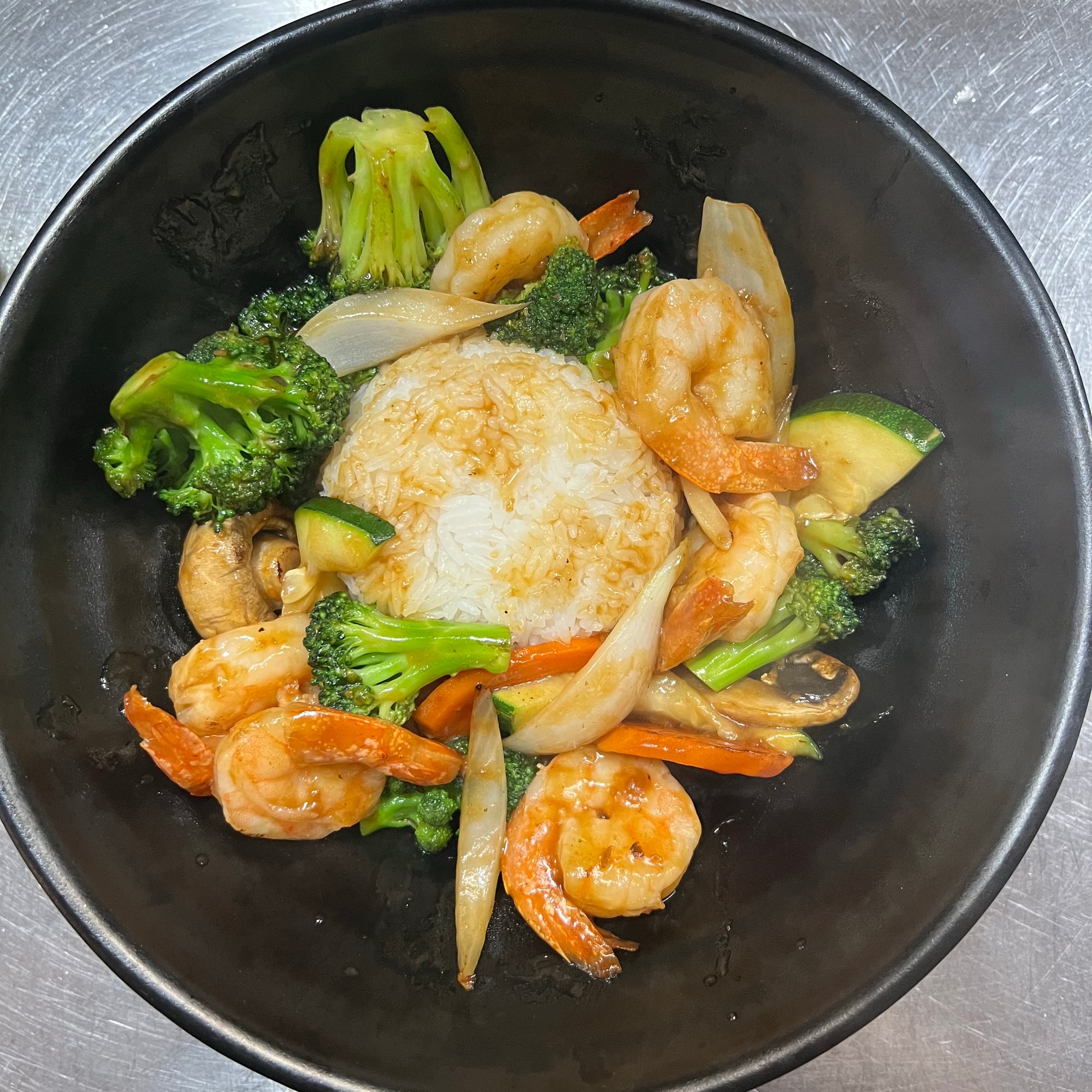 Teri Shrimp Bowl