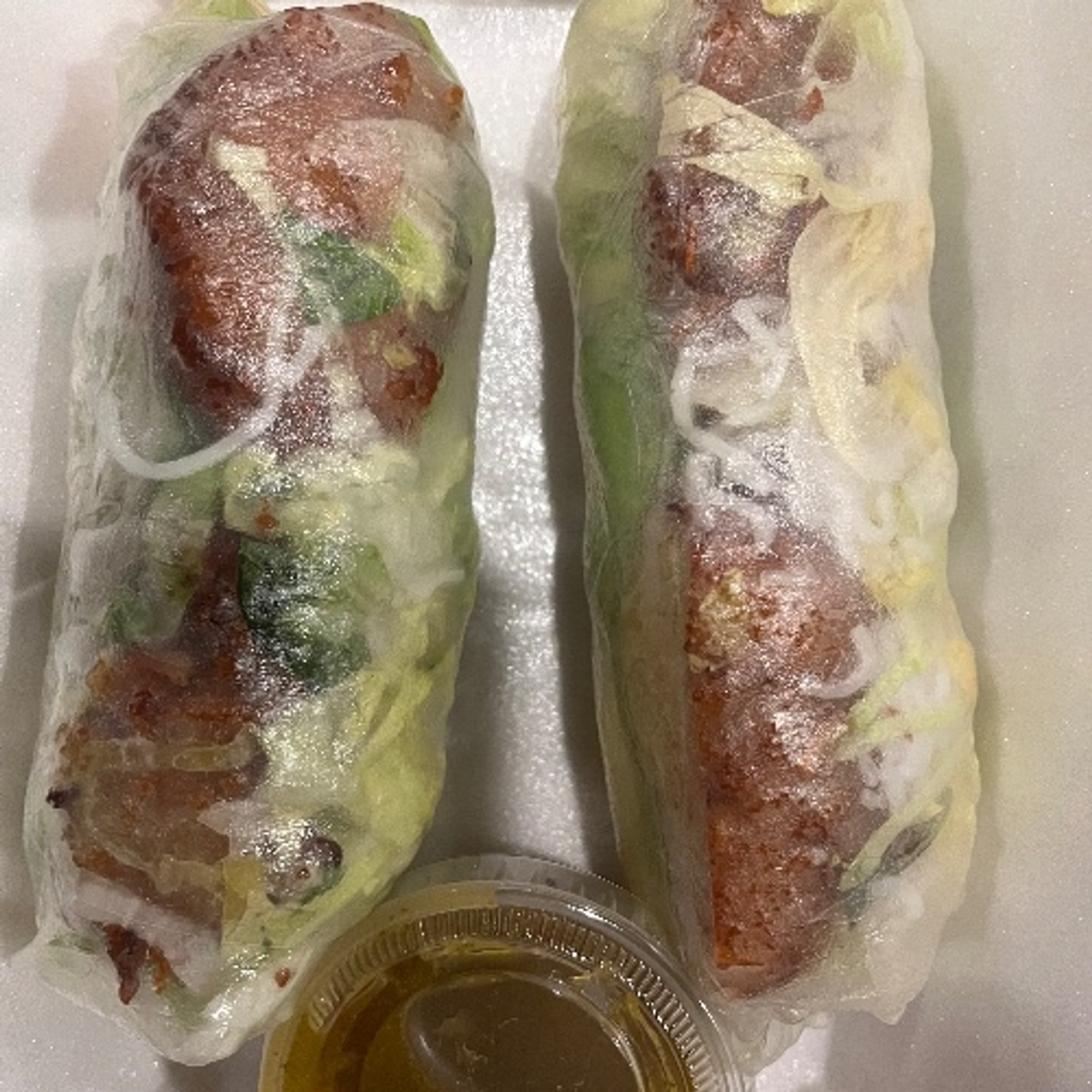 Coconut Spring Rolls