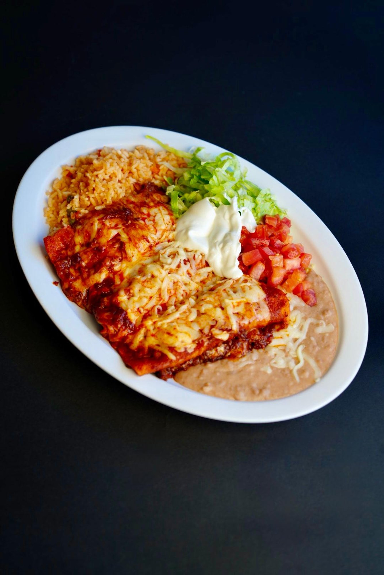 Enchiladas Plate