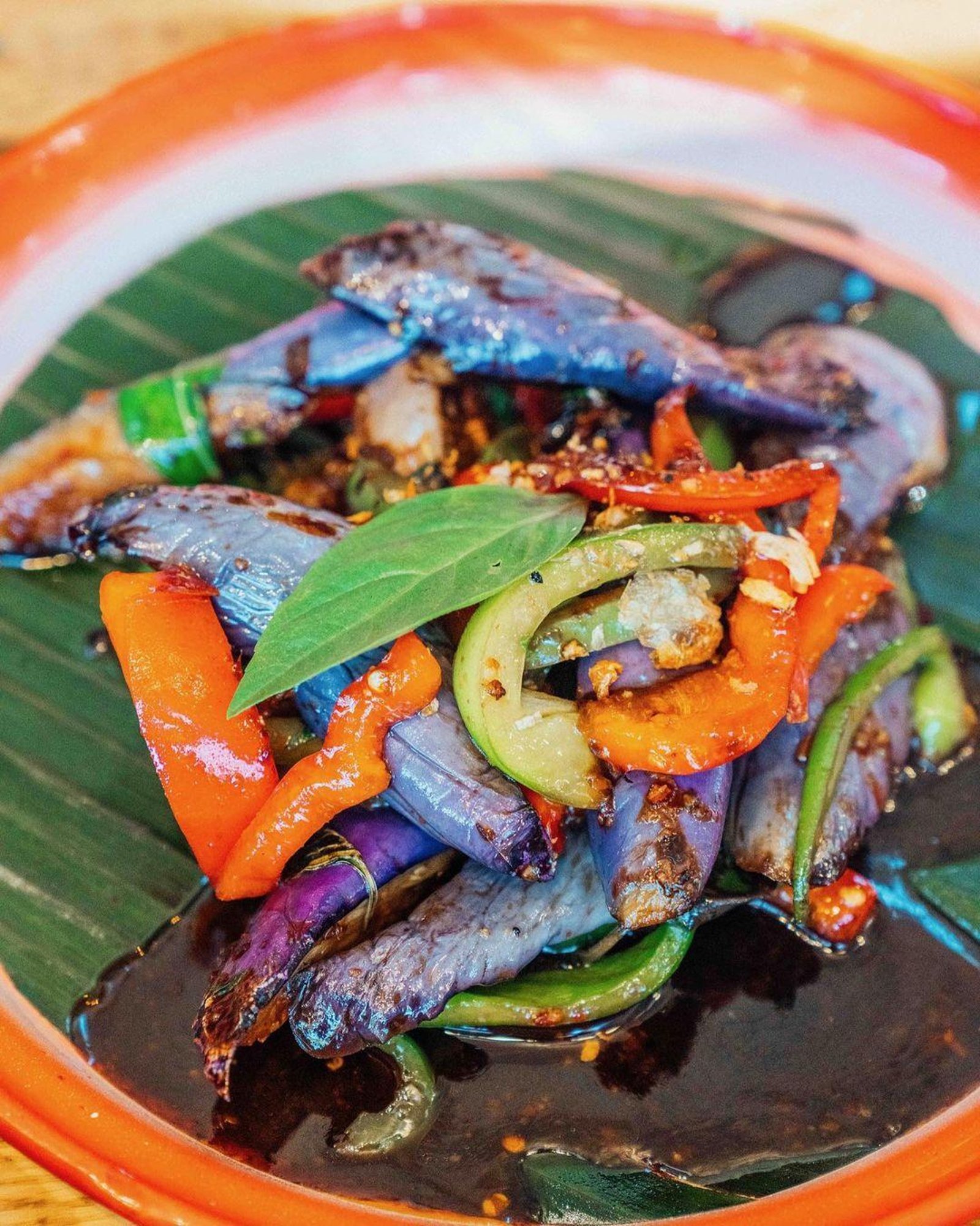 Pad Spicy Eggplant