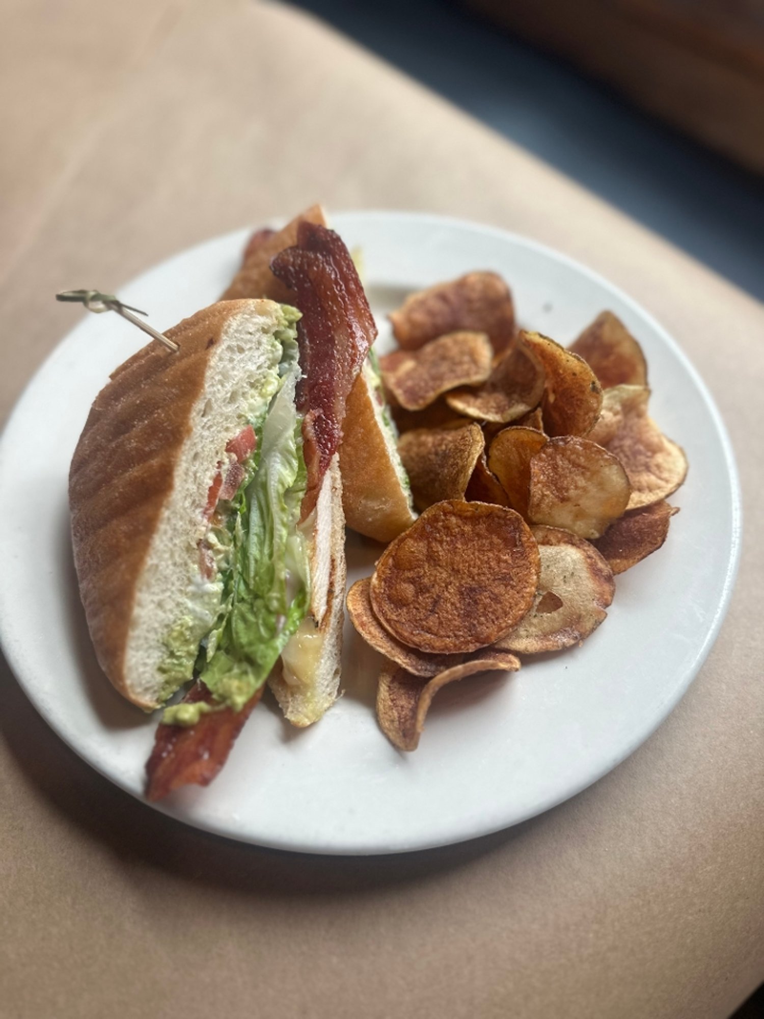 Chicken Bacon Club Panini