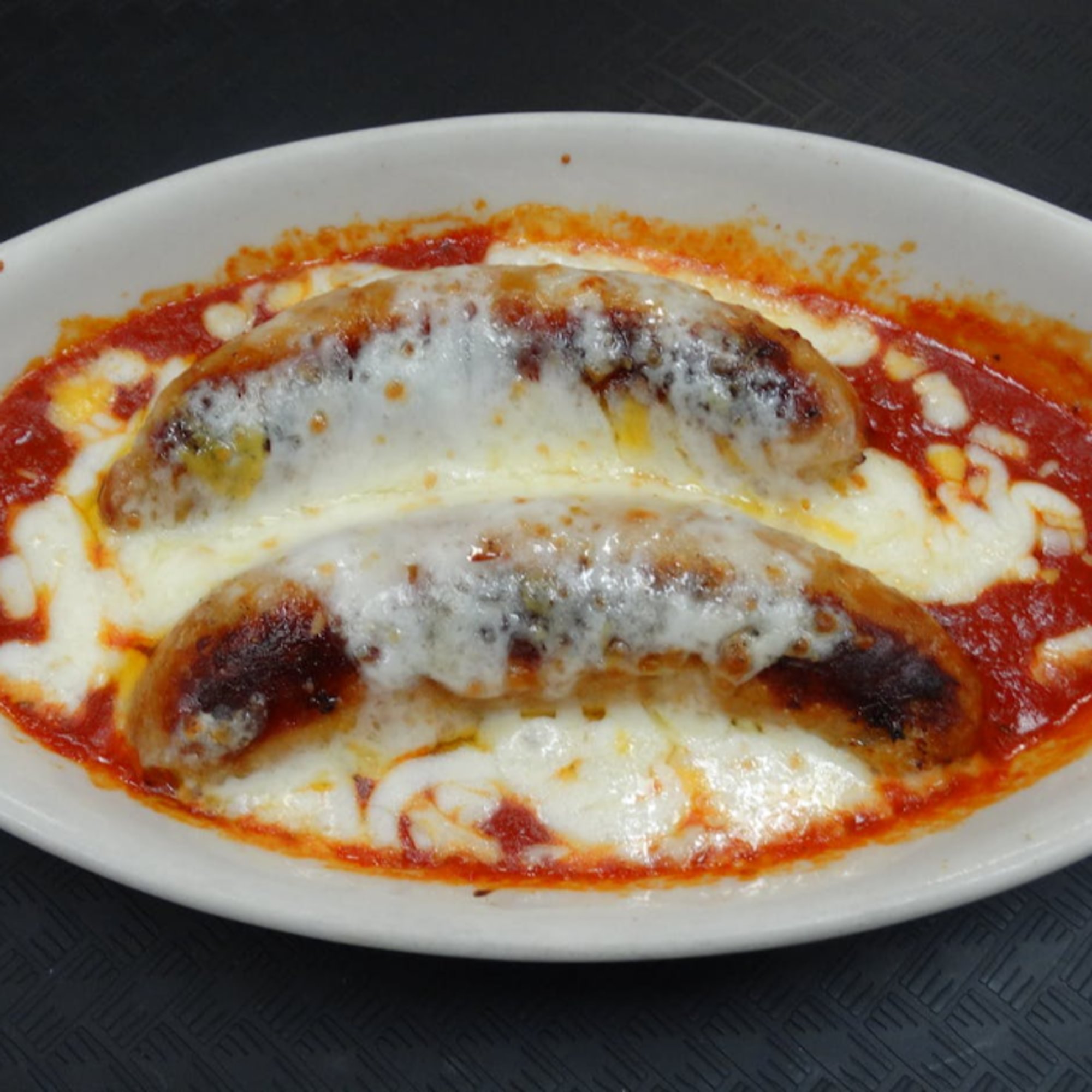 Italian Sausage with Marinara and Cheese