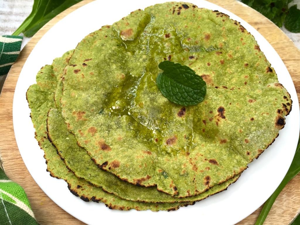 Spinach Chapati