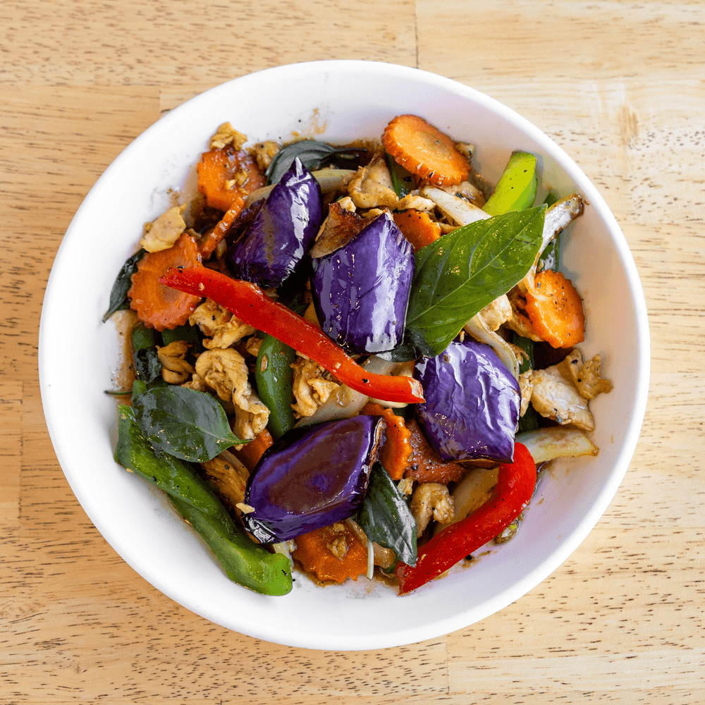 Thai Spicy Eggplant