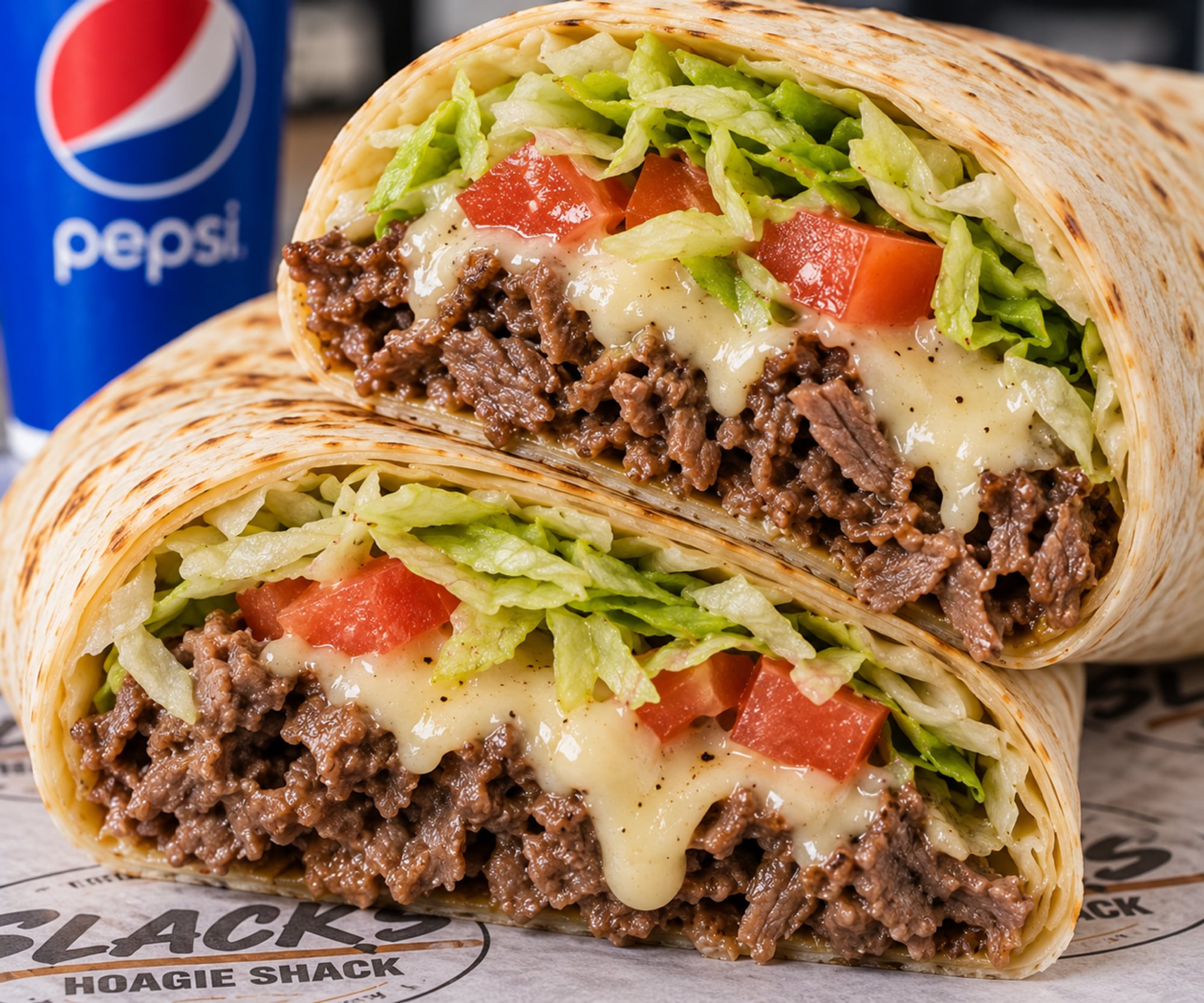 Cheese Steak Wrap