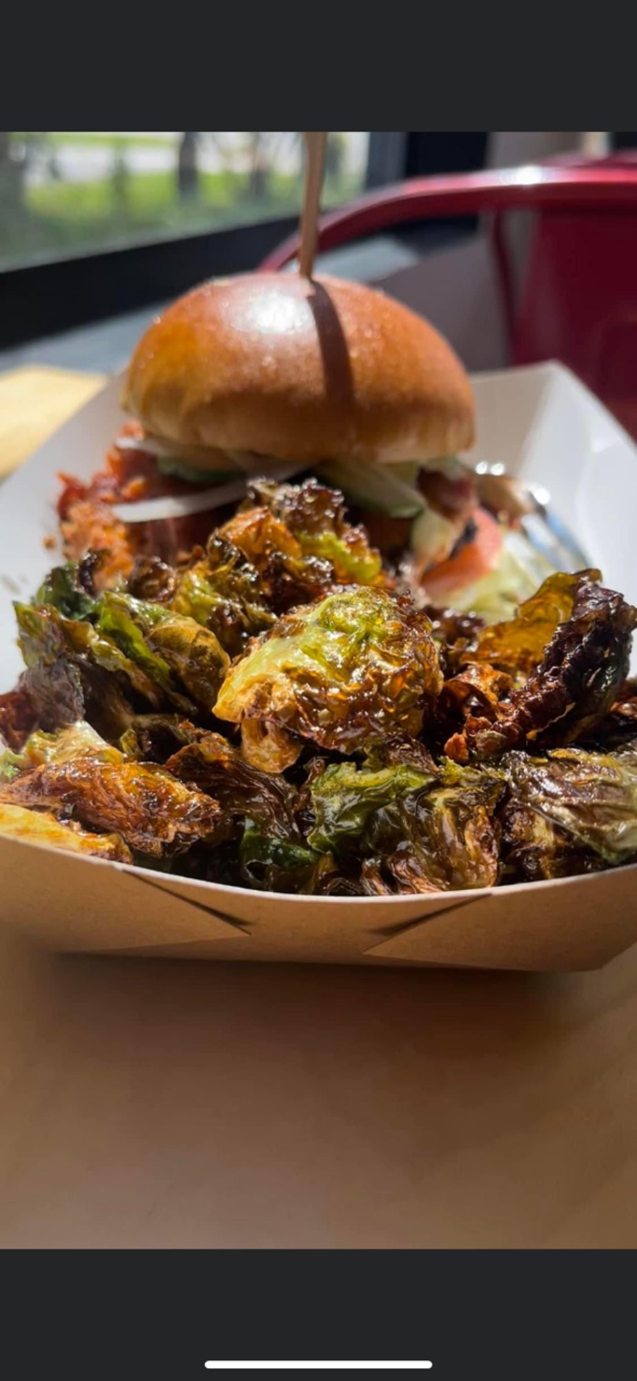 Ponzu Roasted Brussels