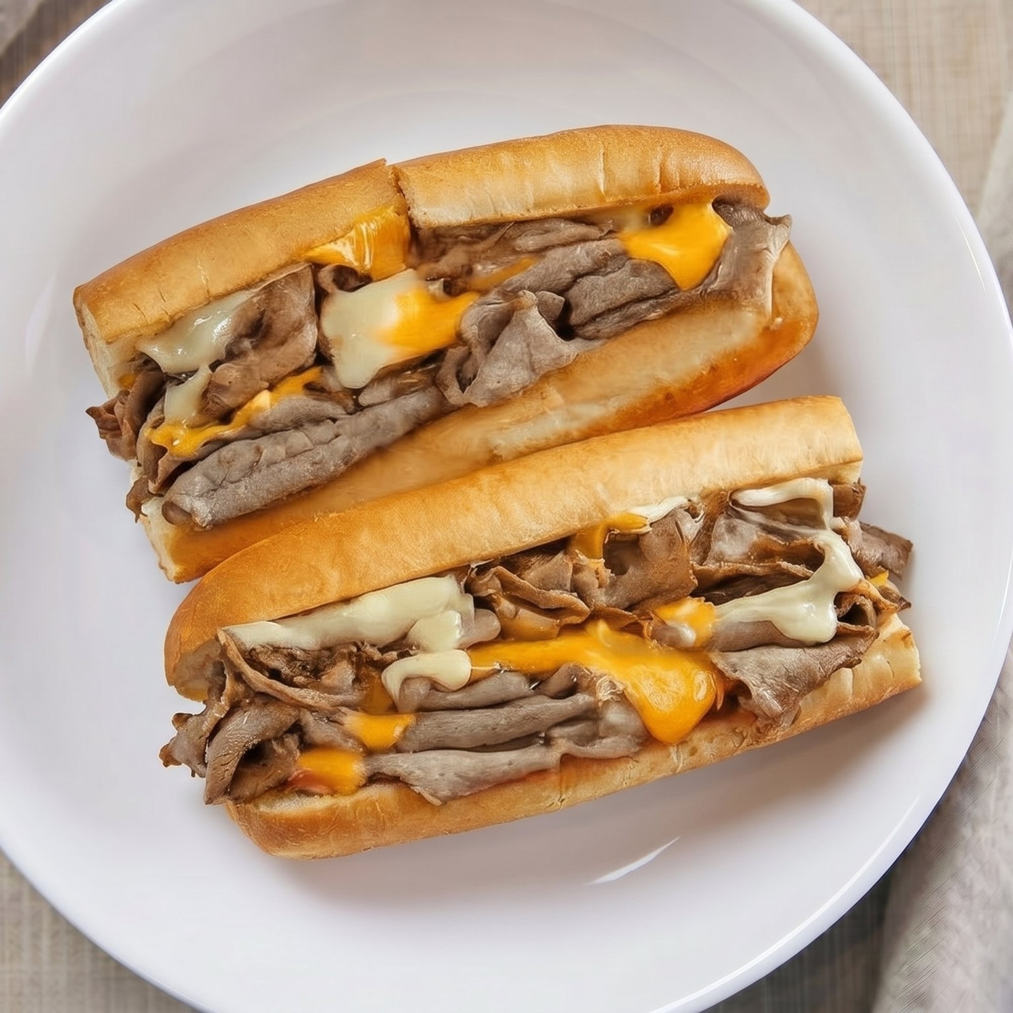 Four Cheese Cheesesteak