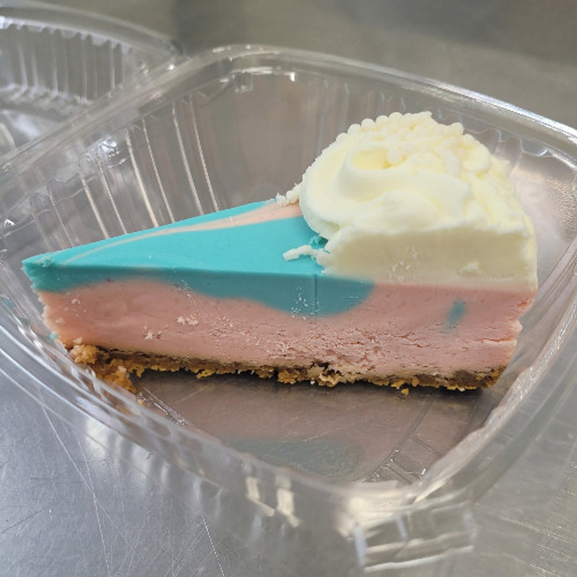 Cotton Candy Cheesecake