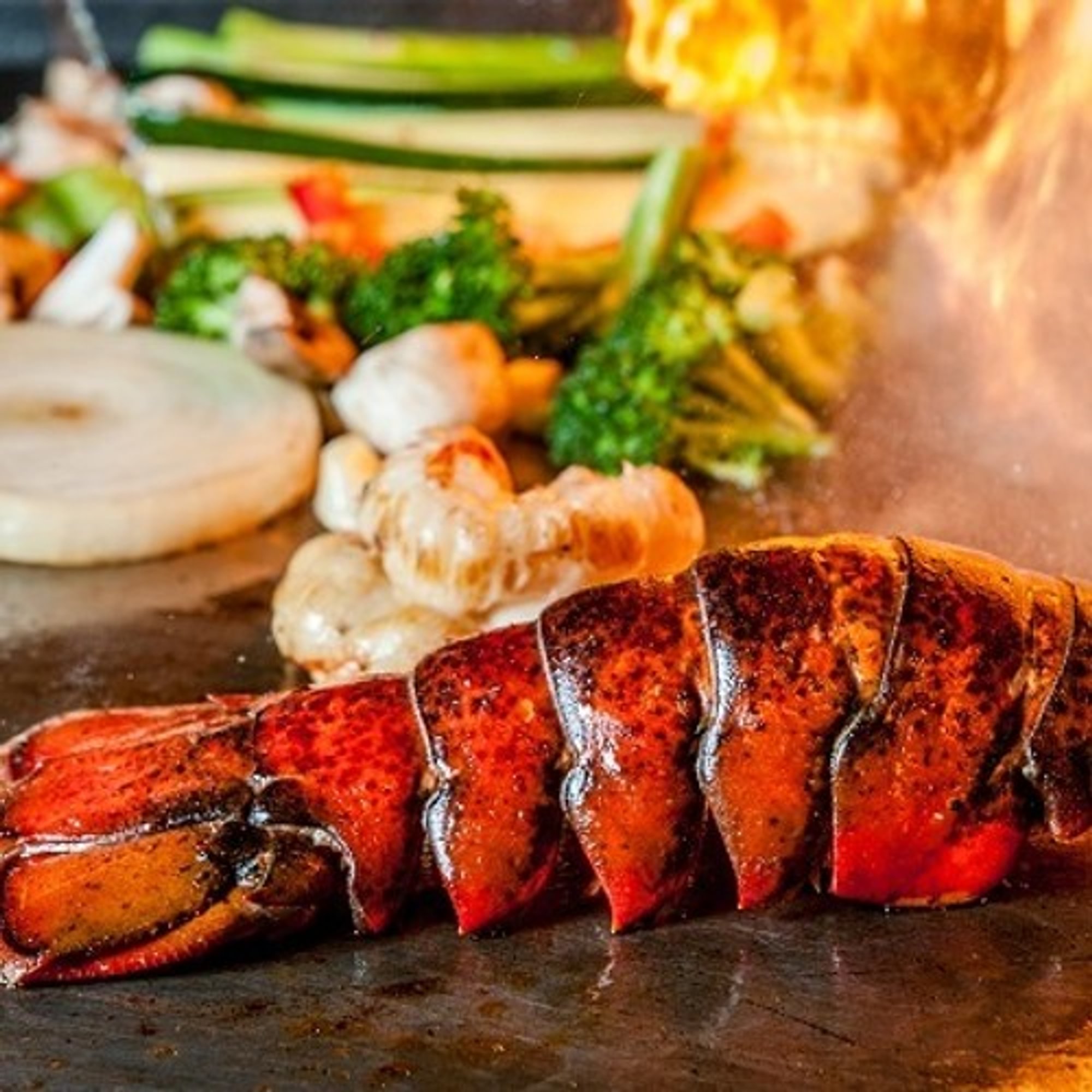 Lobster & Filet Mignon Hibachi