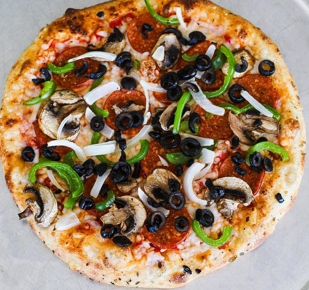 10" Vegan Jay's Supreme Pizza