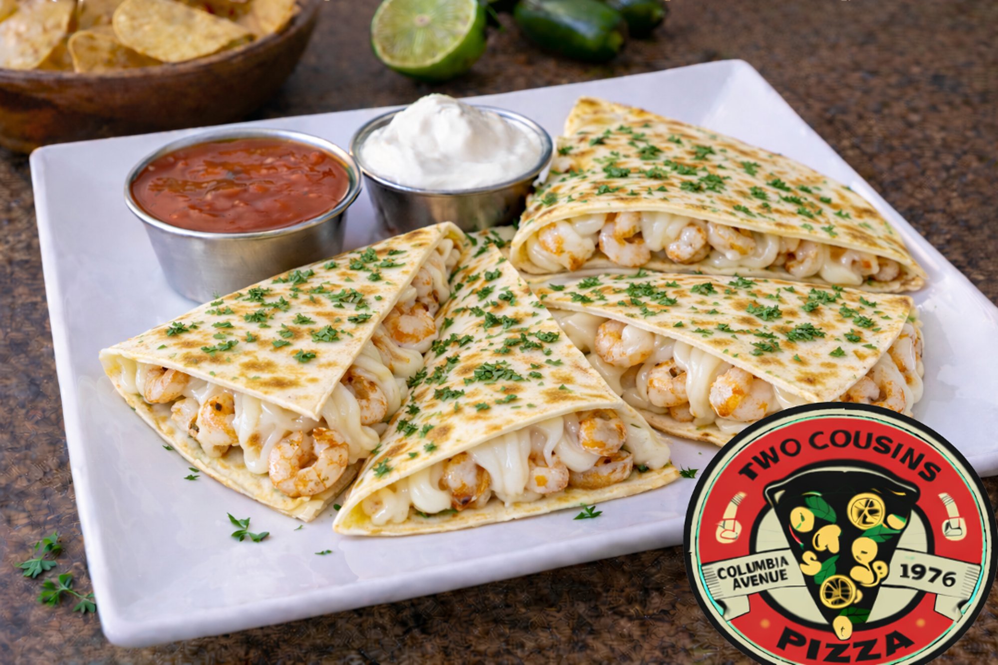 Shrimp Quesadilla