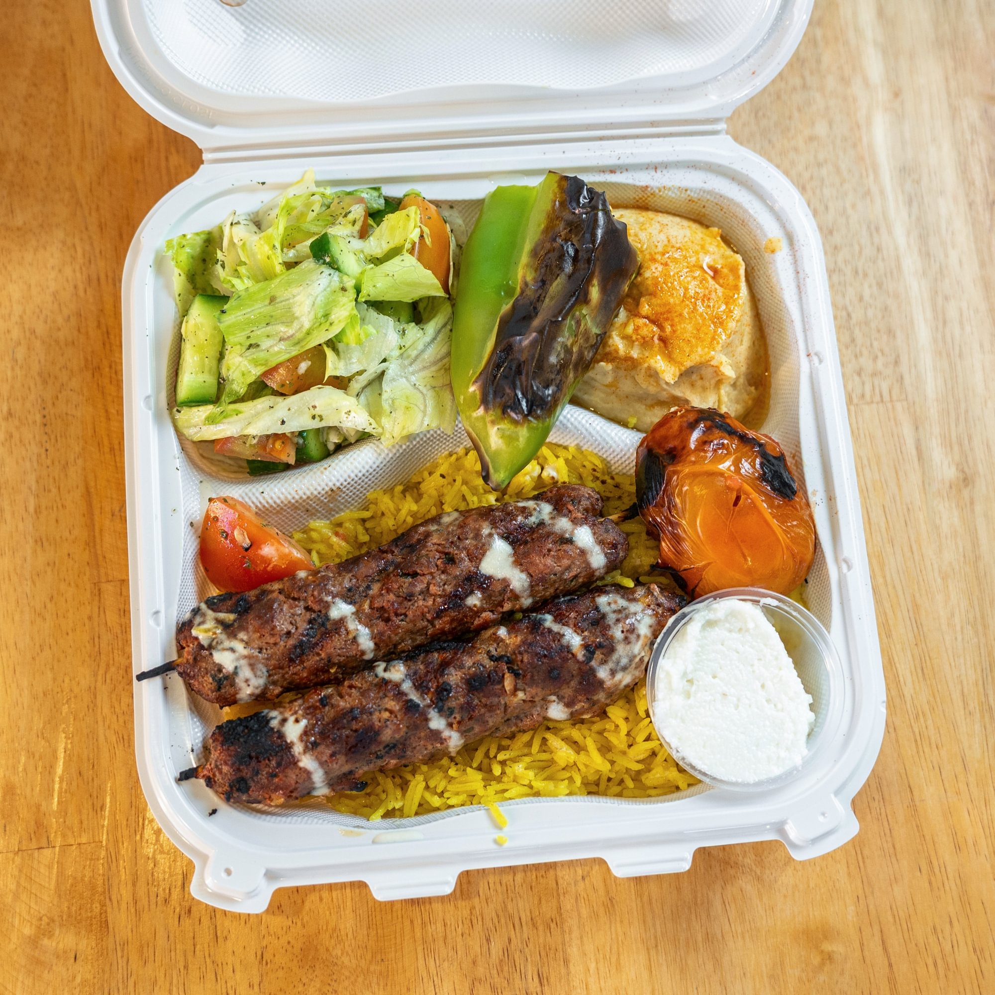 Kafta kabab (kabab halabey)