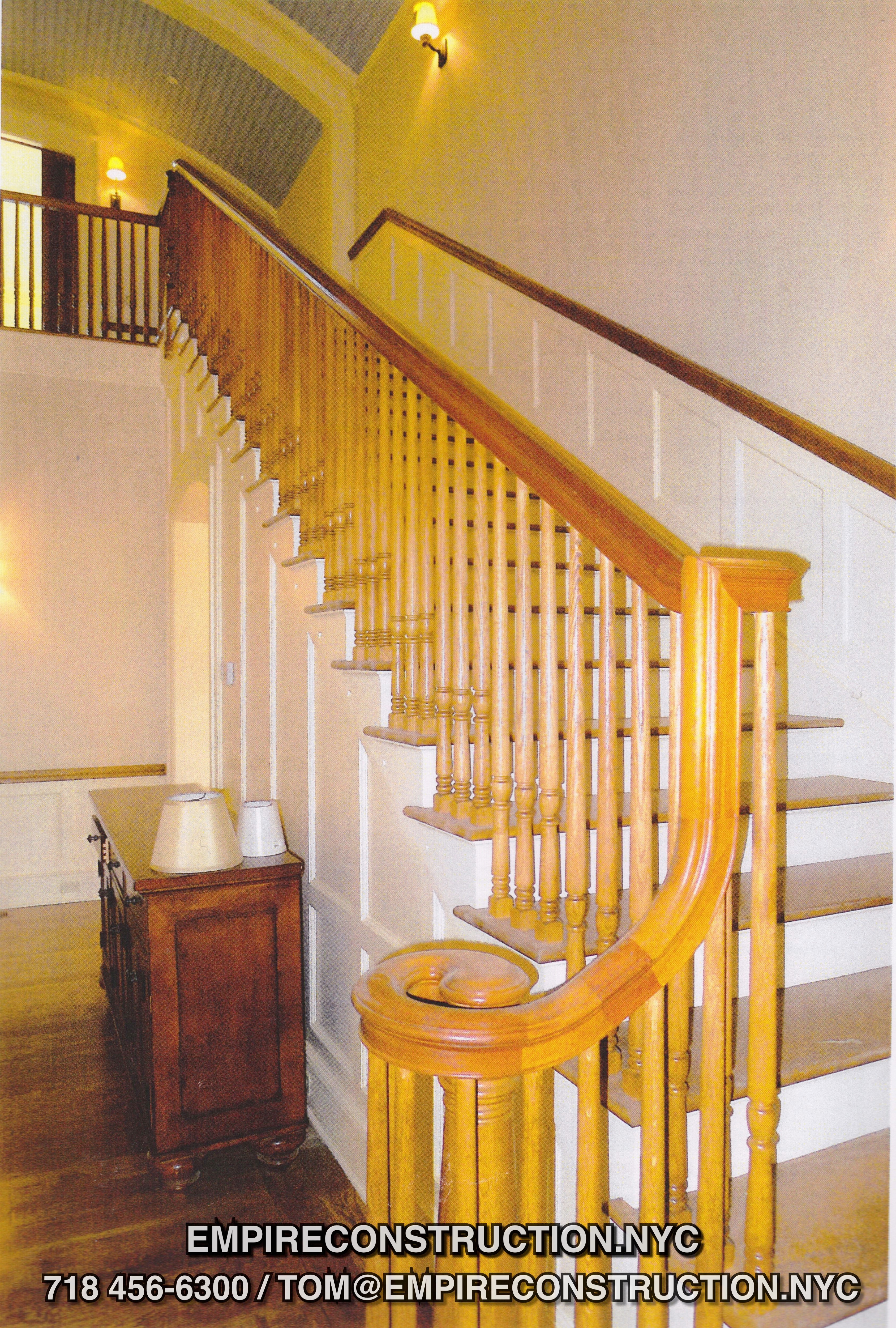 Custom, run-to-profile staircases, railings and stair parts - coordinated, finished and installed in any type of high finish structure. 