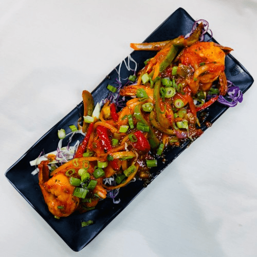 Shrimp Manchurian Dry