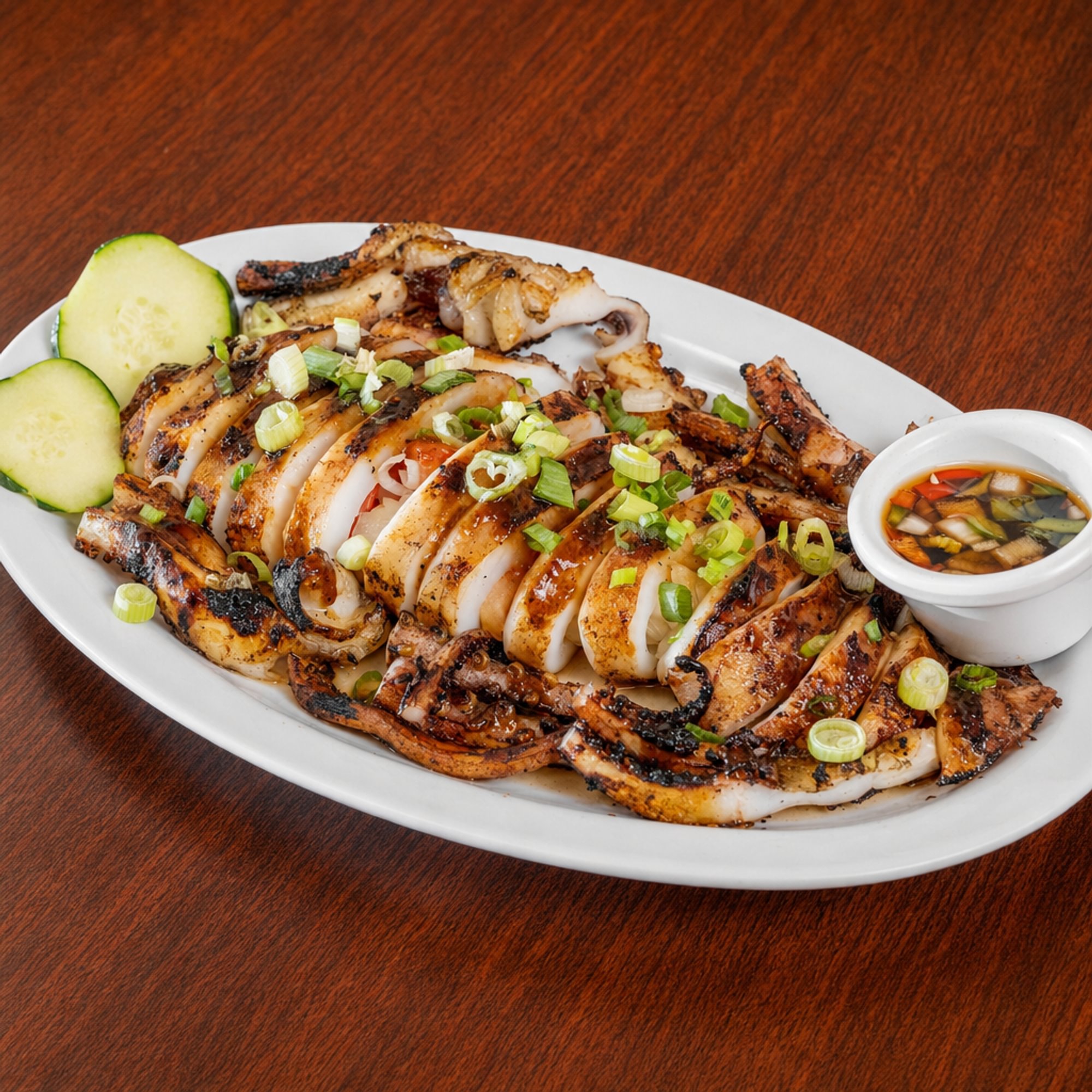 Grilled Stuffed Squid (Jumbo)