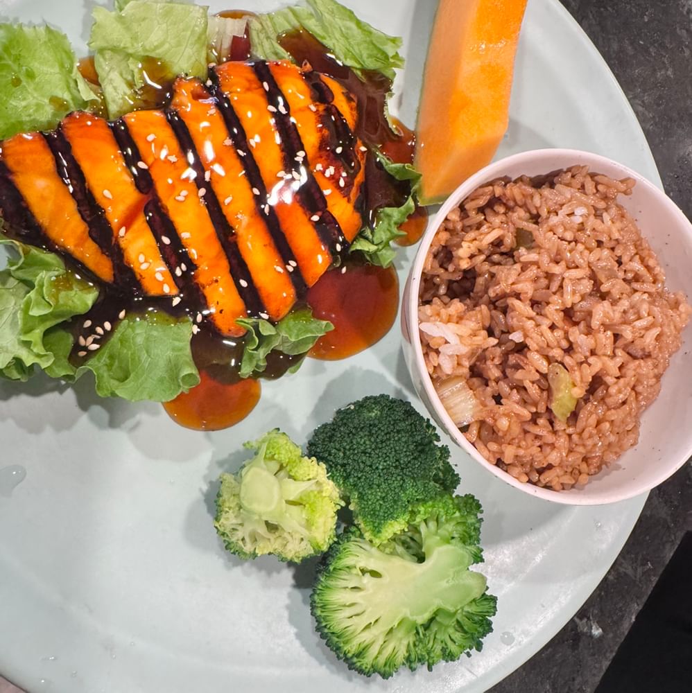 Salmon Teriyaki (Lunch)